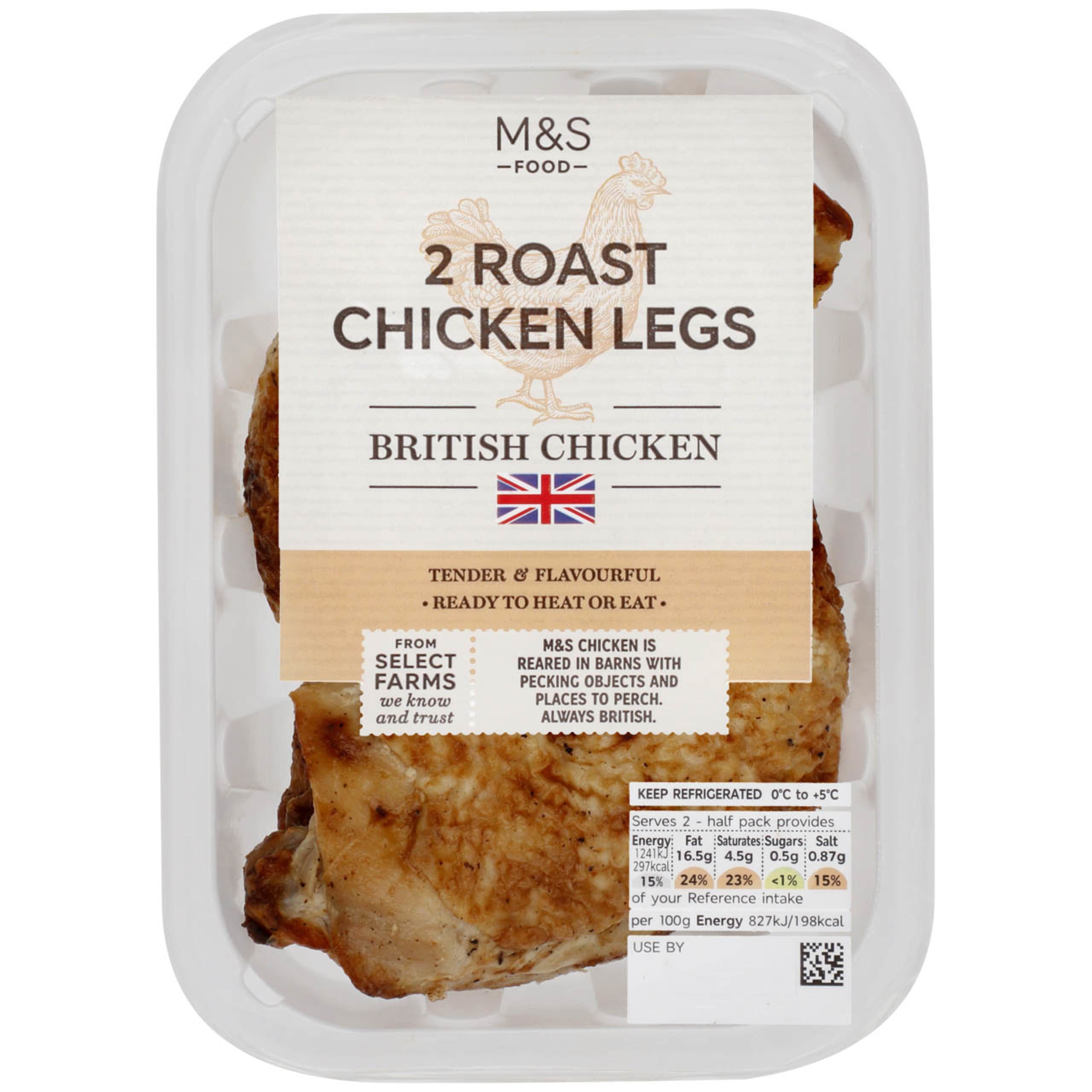 2 Roast Chicken Legs 1 of 1