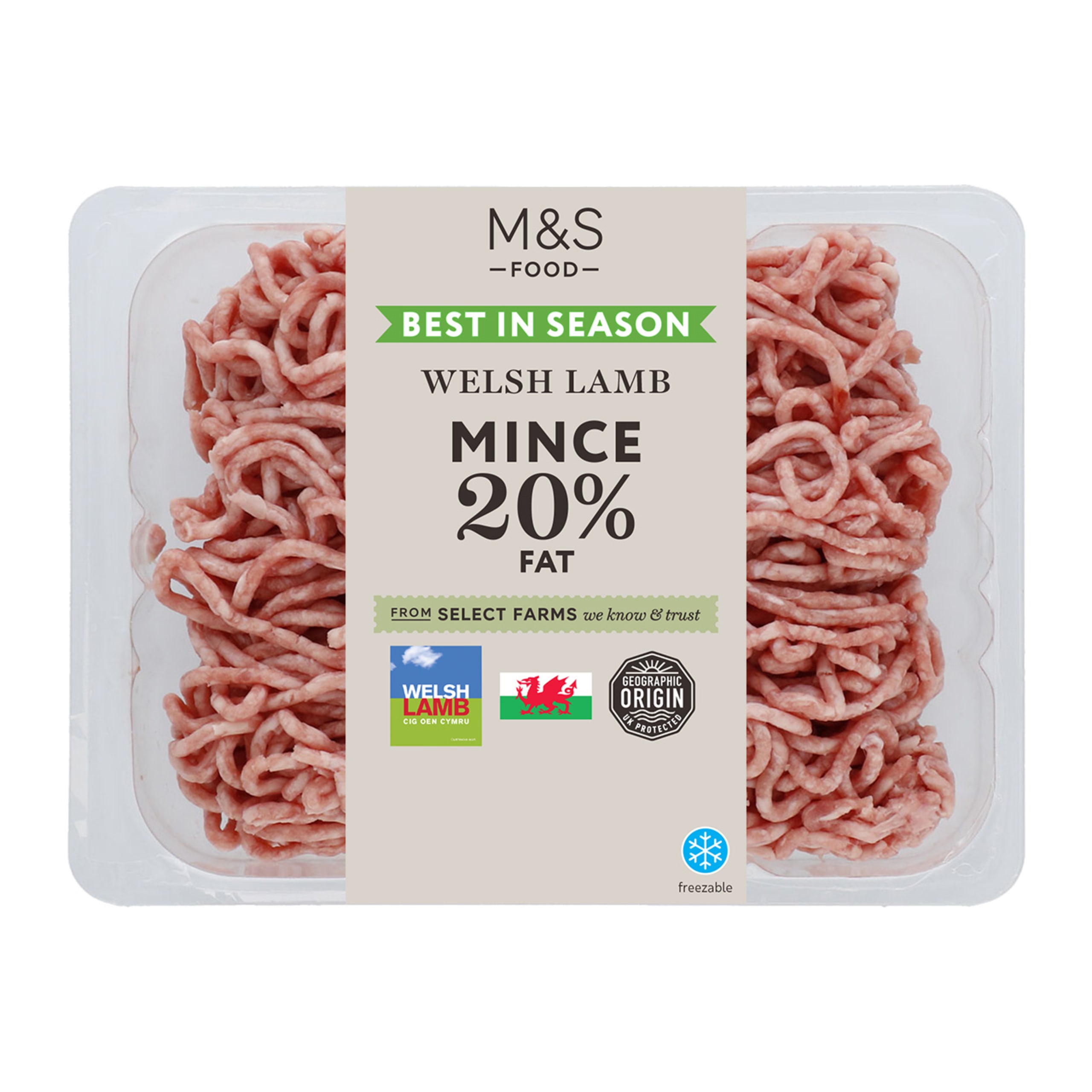 Welsh Lamb Mince 20% 1 of 1