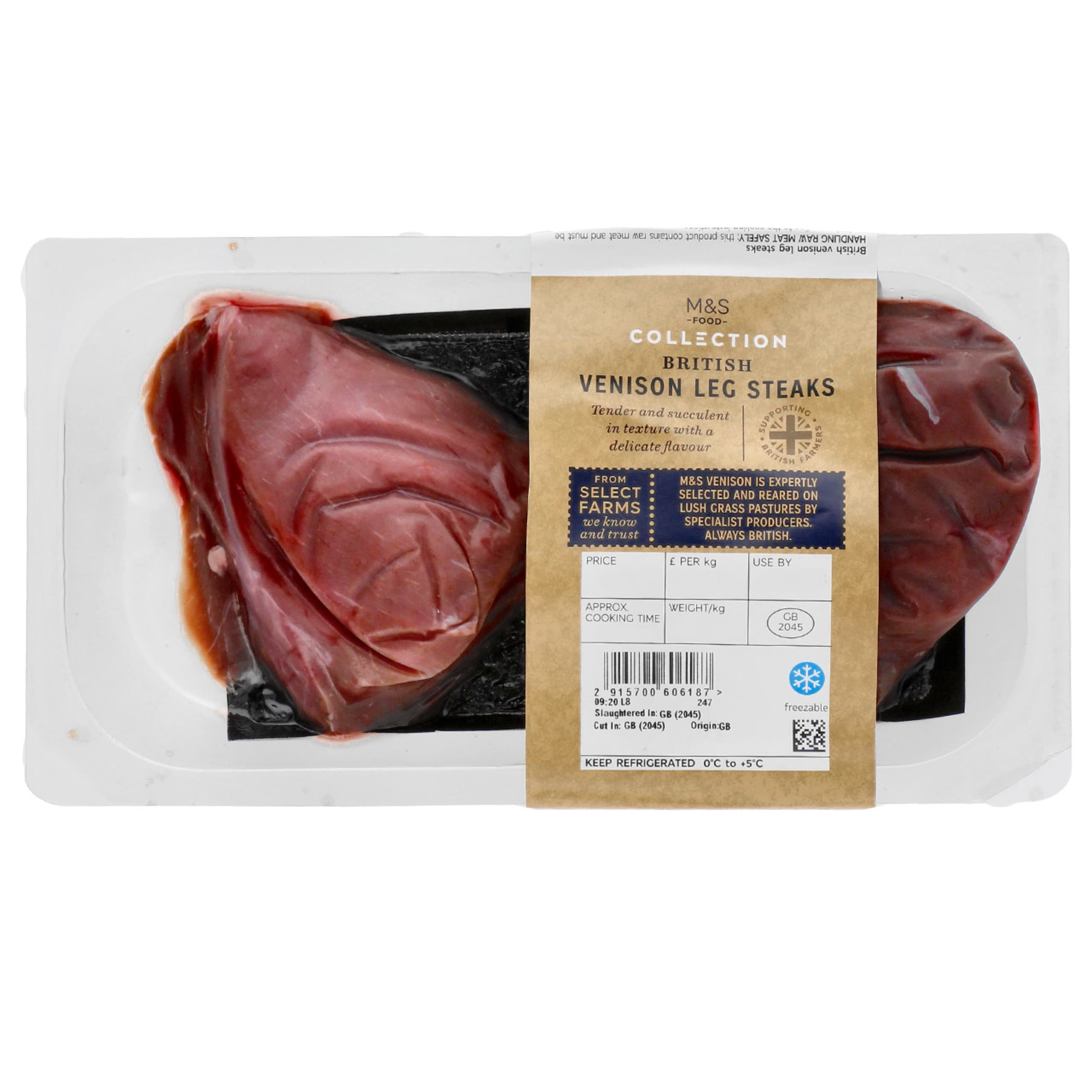 British Venison Steaks 1 of 1