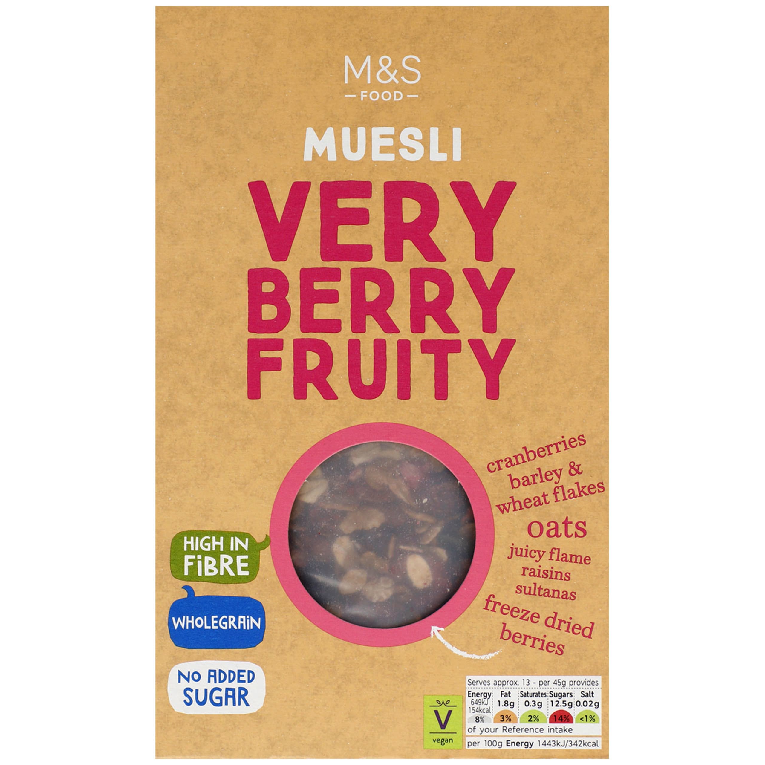 Very Berry Fruity Muesli 1 of 1