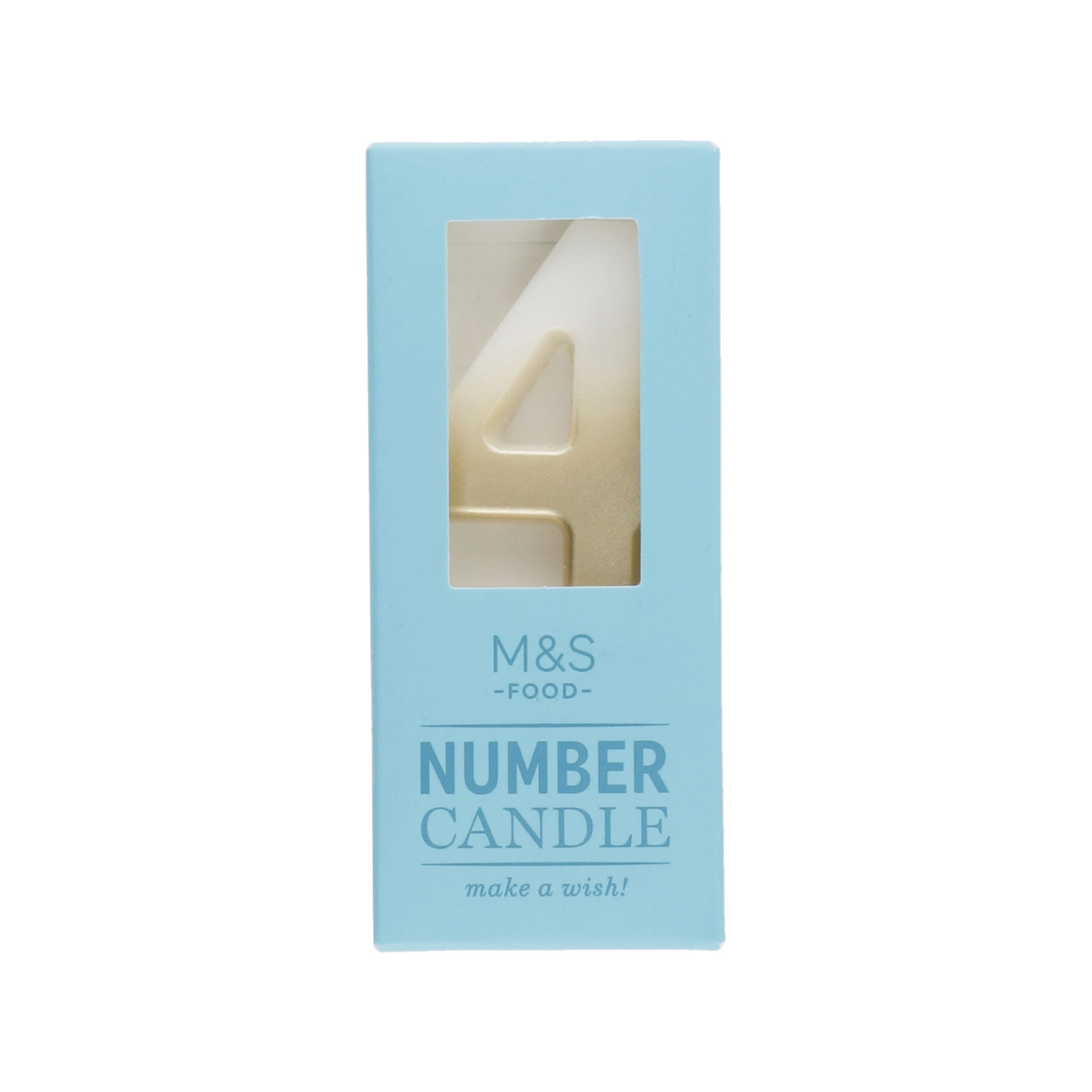 Number 4 Candle 1 of 1