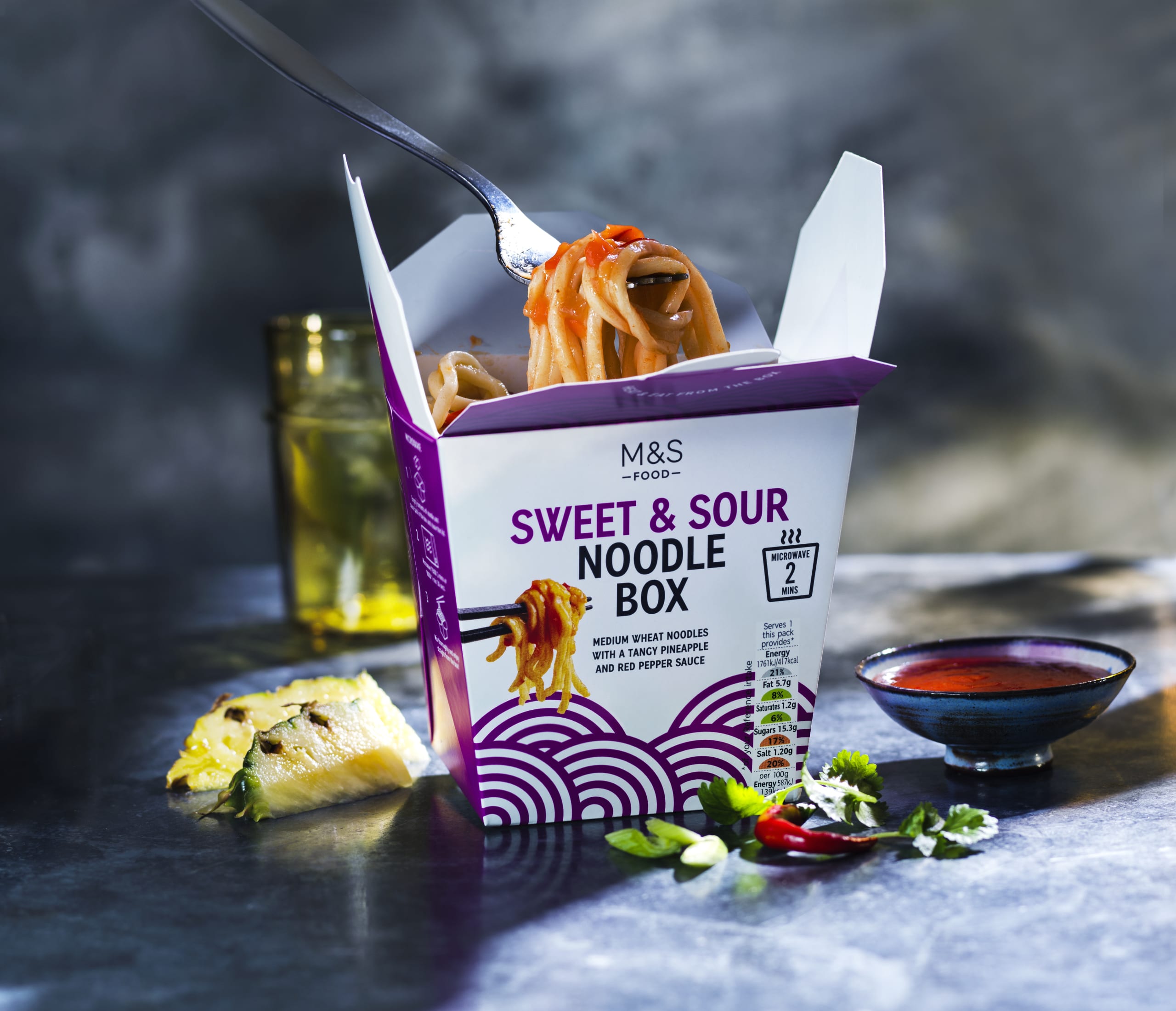 Microwave Sweet and Sour Noodle Box 2 of 2