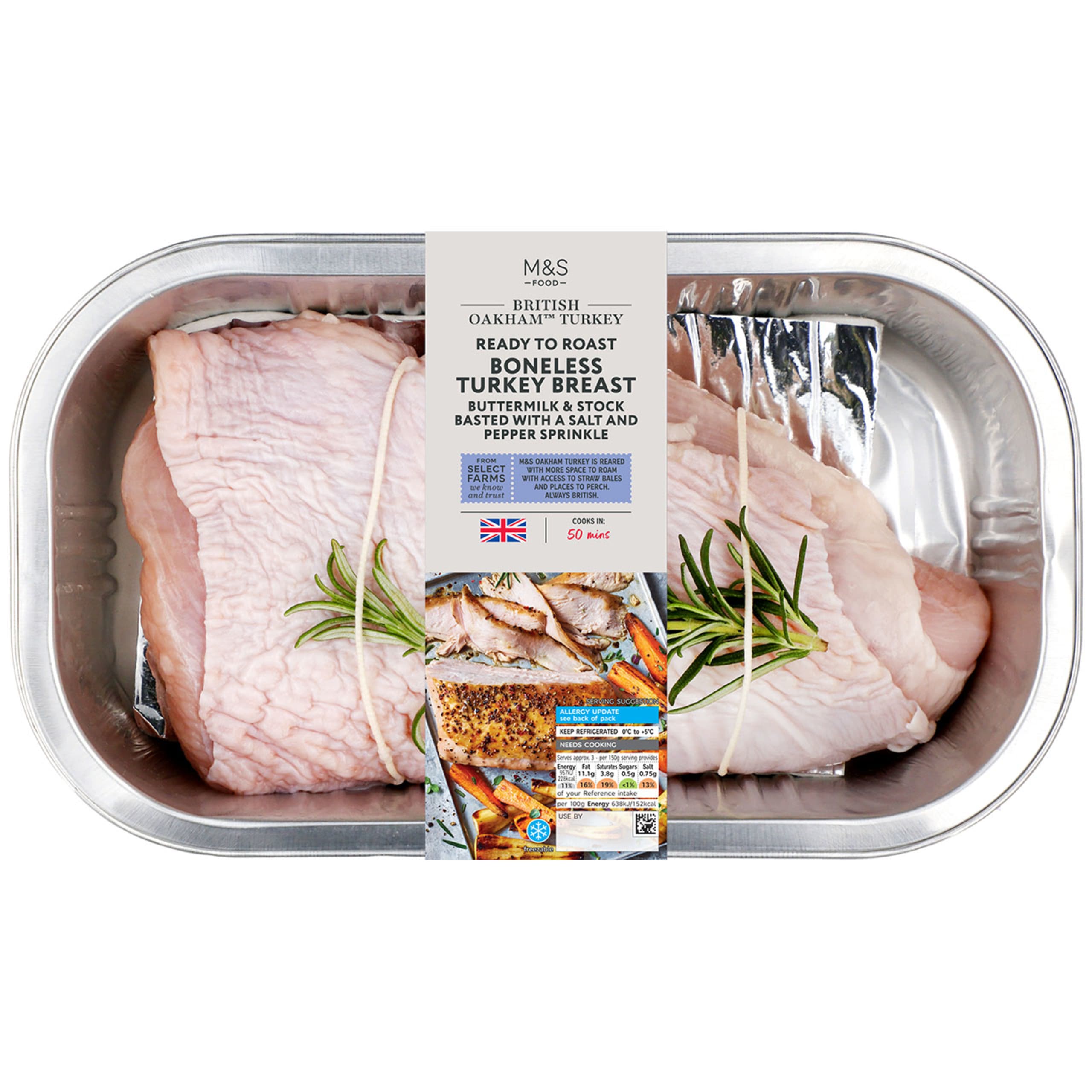 British Oakham Turkey Breast Joint 1 of 1