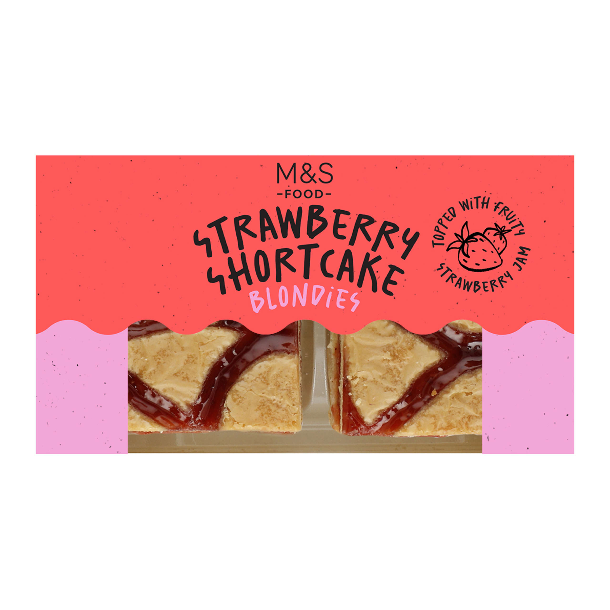 Strawberry Shortcake Blondies 1 of 1