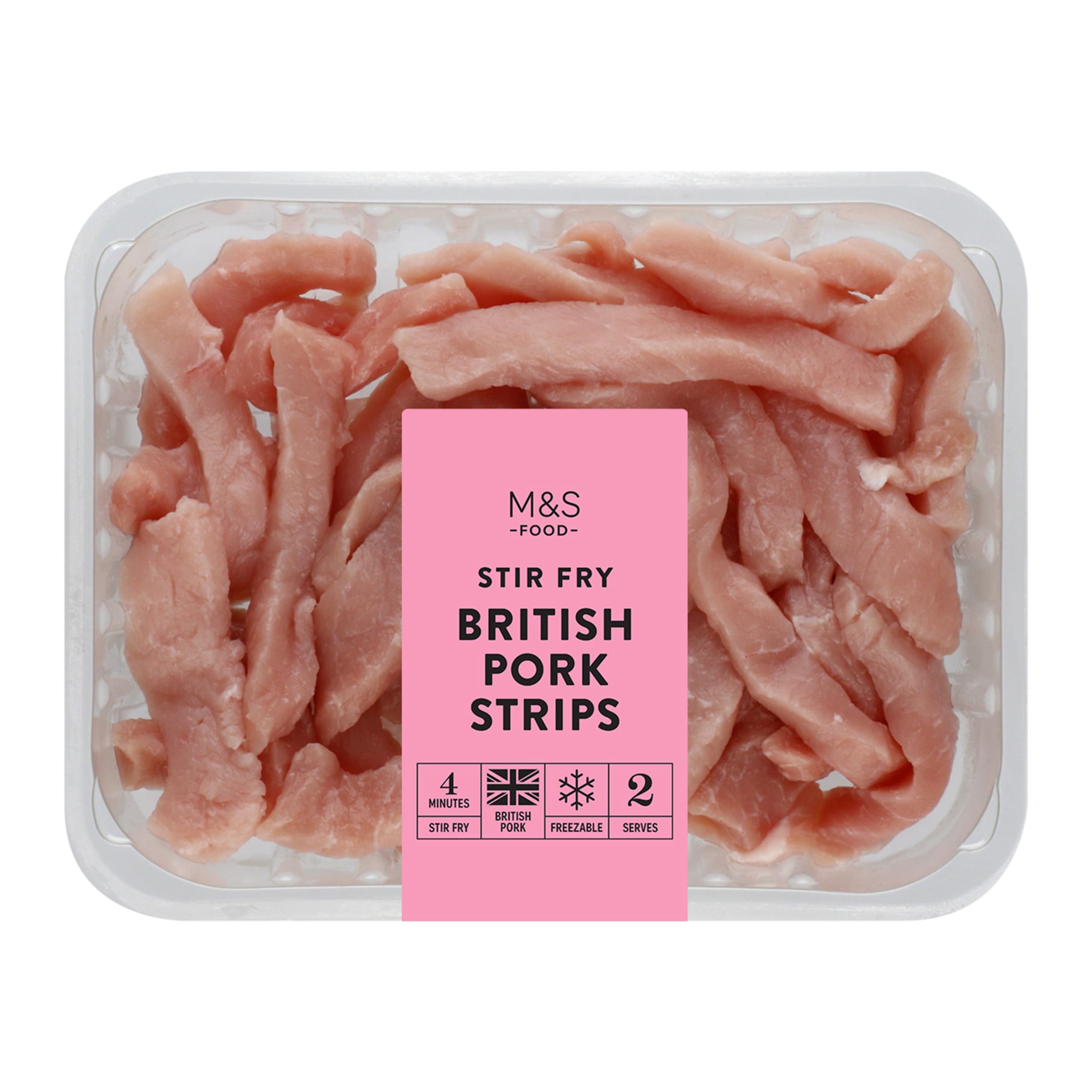 British Pork Stir Fry Strips 1 of 3