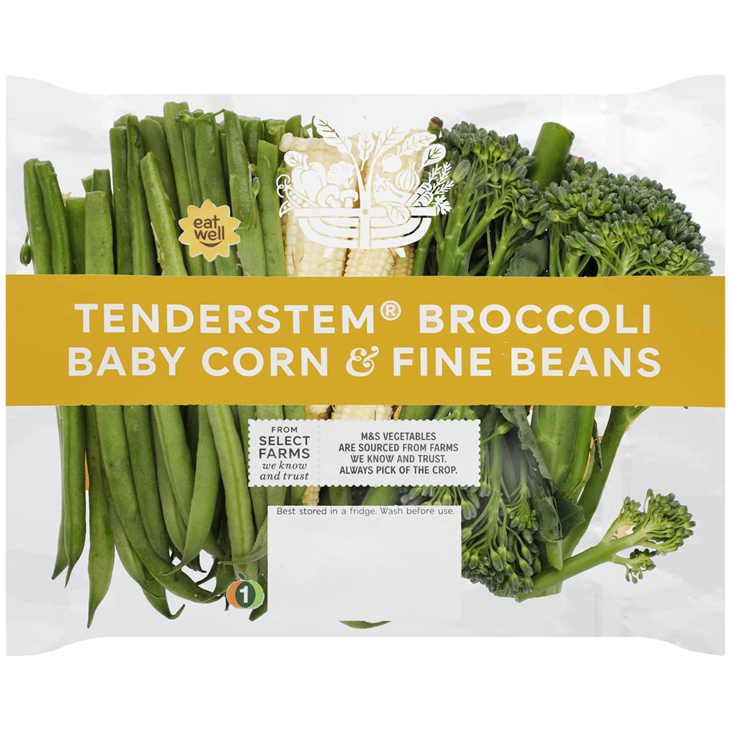 Tenderstem Broccoli, Baby Corn and Fine Beans 1 of 1