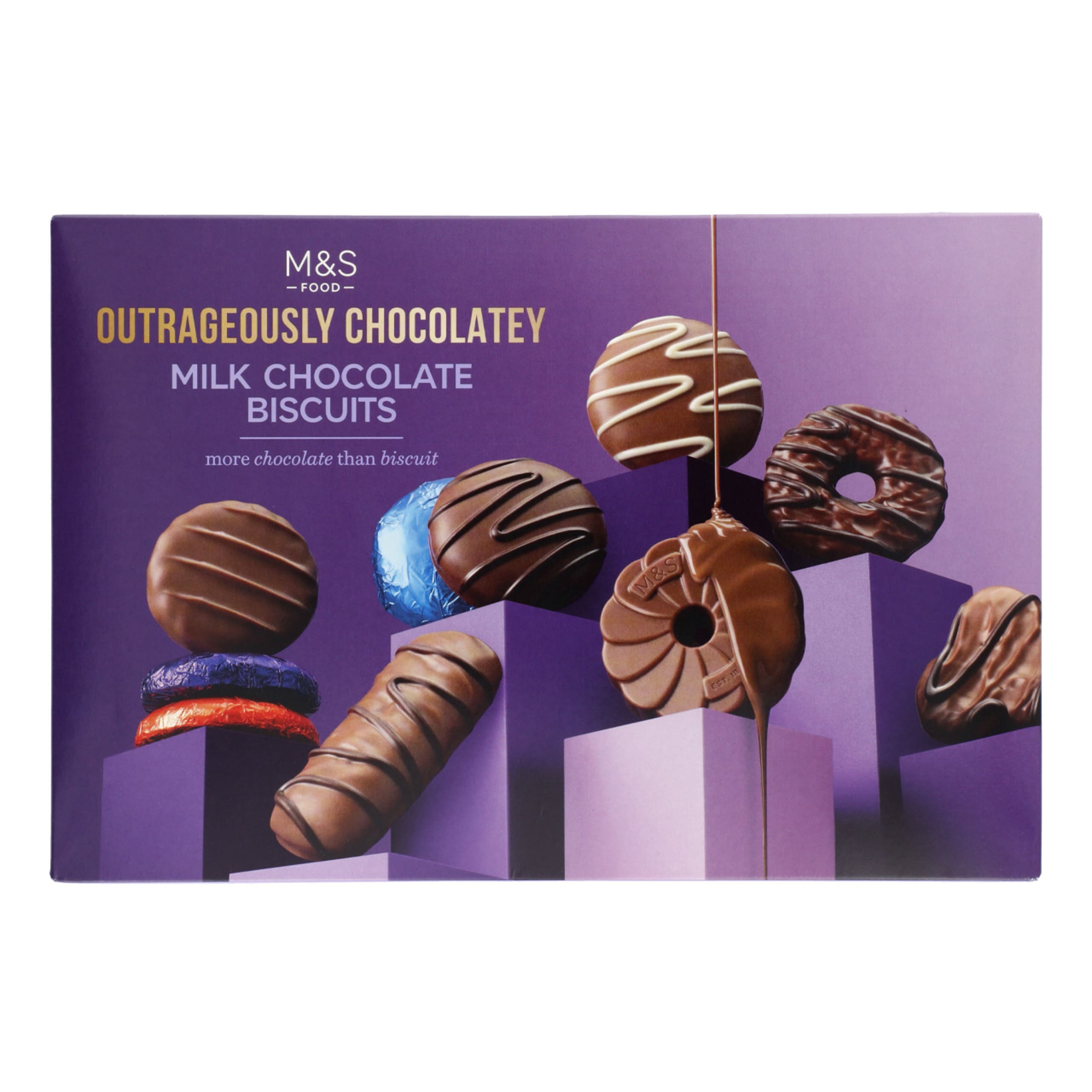 Outrageously Chocolatey Milk Chocolate Biscuits 1 of 2
