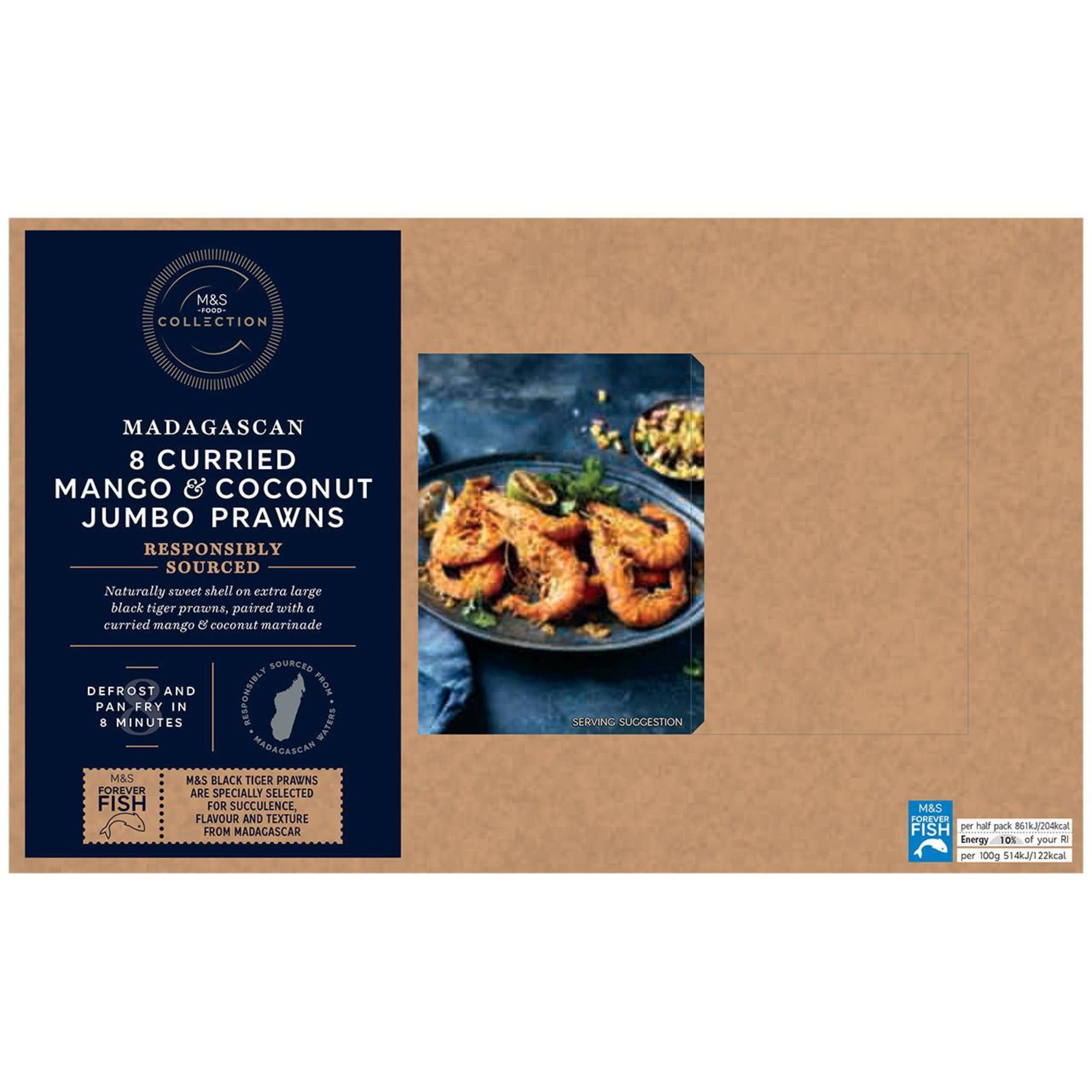 Collection Madagascan Curried Mango and Coconut Jumbo Prawns 1 of 1