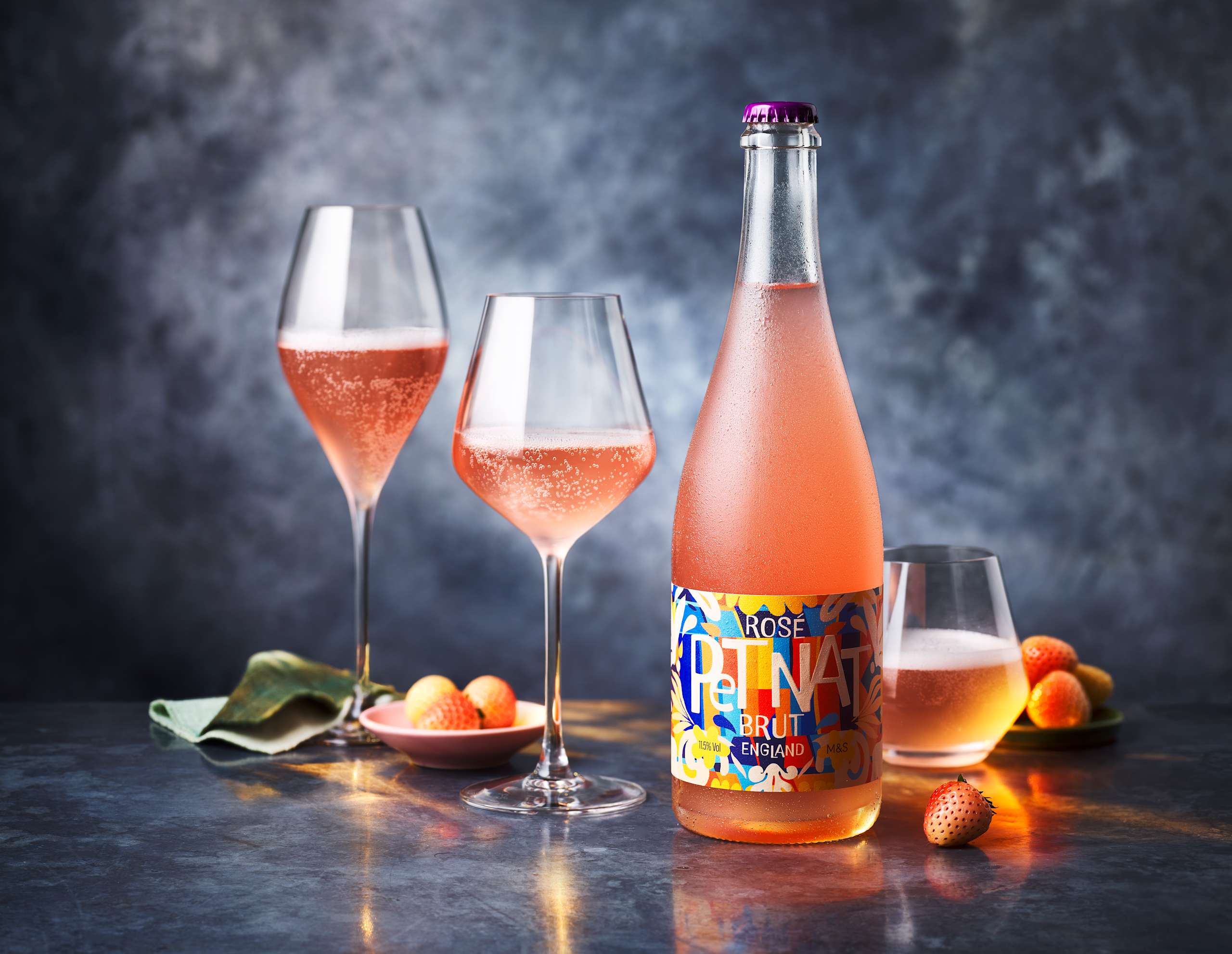 Rosé Pet Nat Brut England 2 of 2