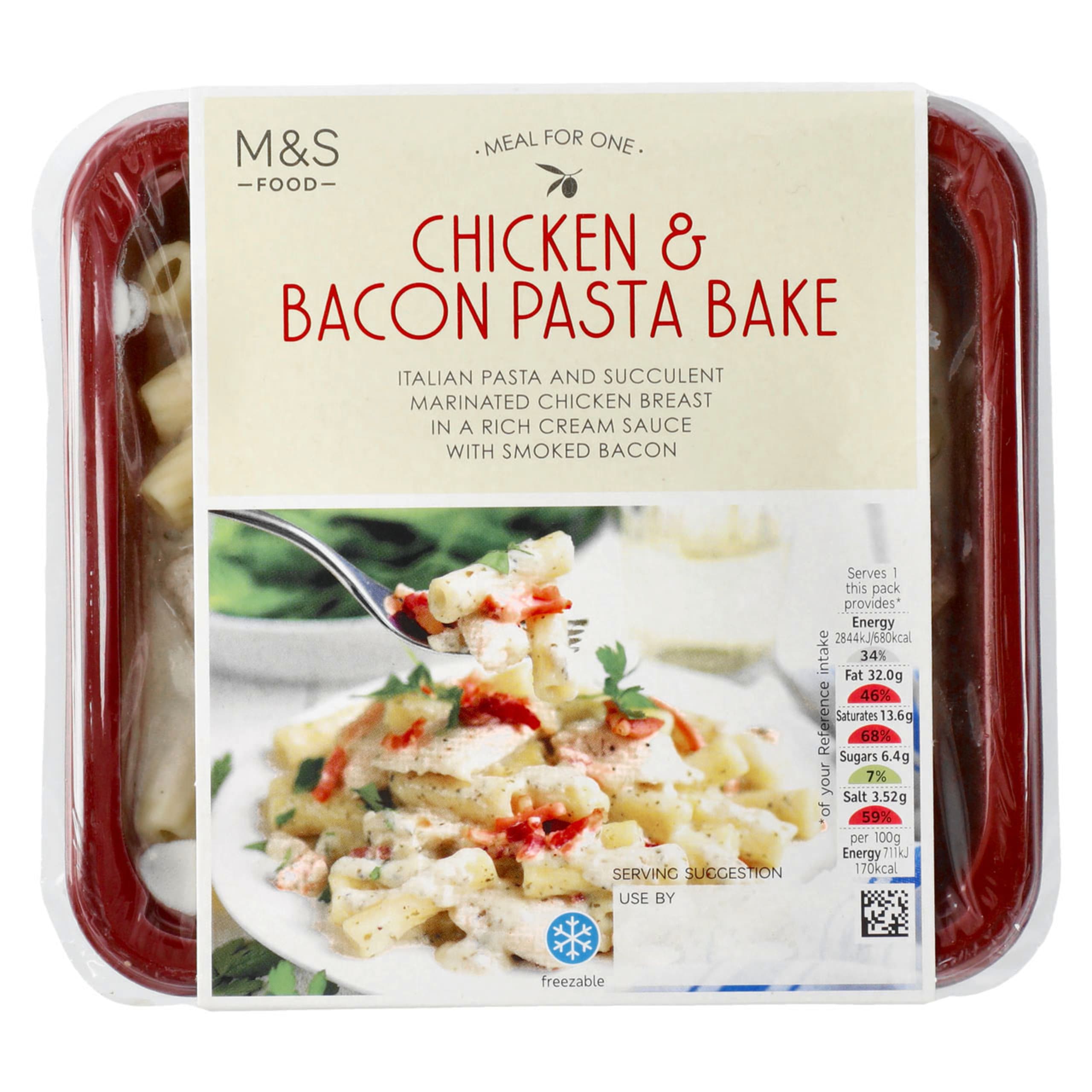 Chicken and Bacon Pasta Bake 1 of 1