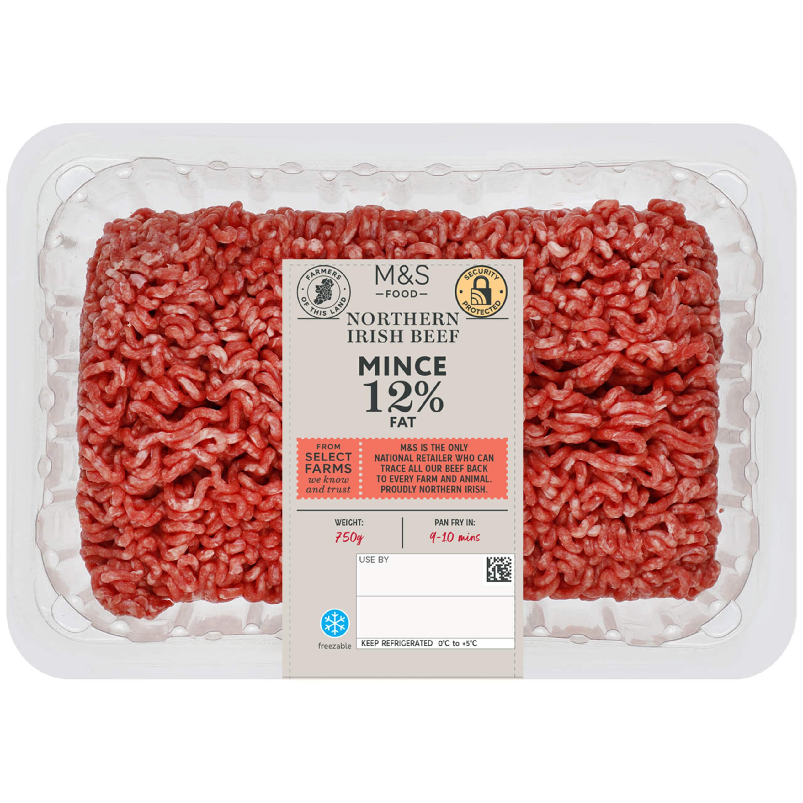 Northern Irish beef mince 12% Fat 1 of 1