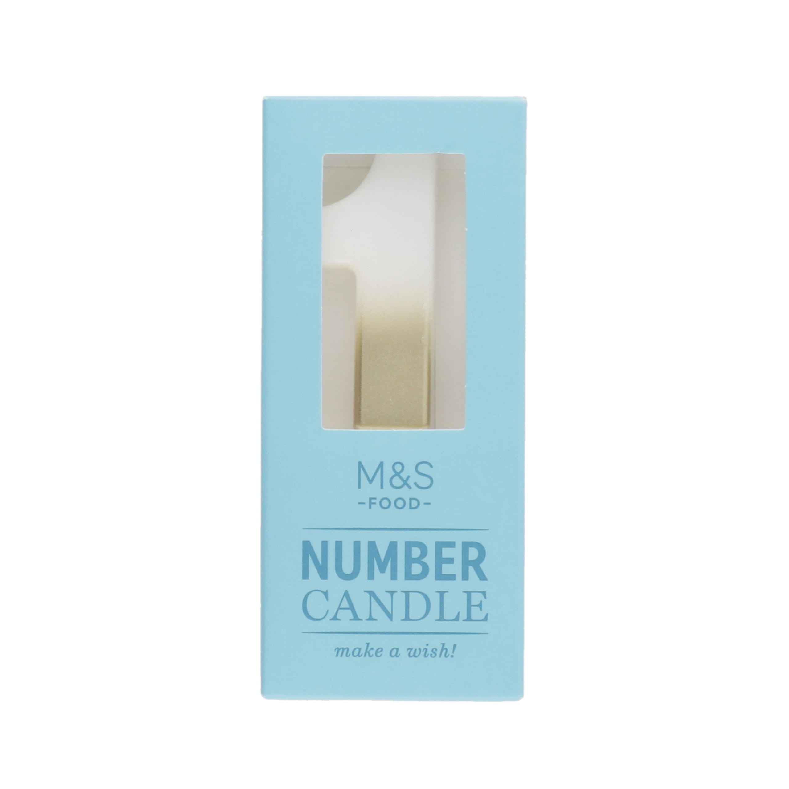 Number 1 Candle 1 of 1