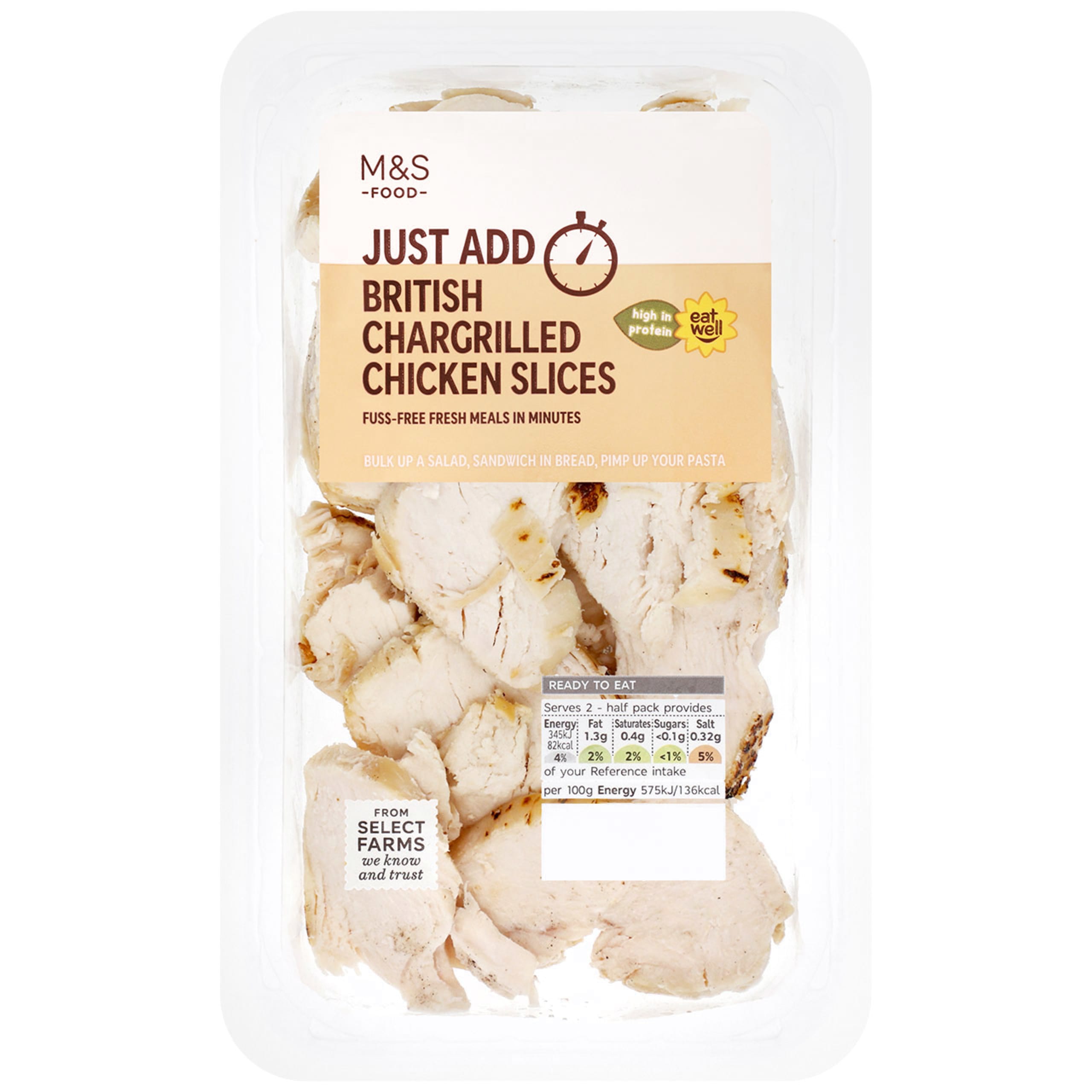 British Chargrilled Chicken Slices 1 of 1