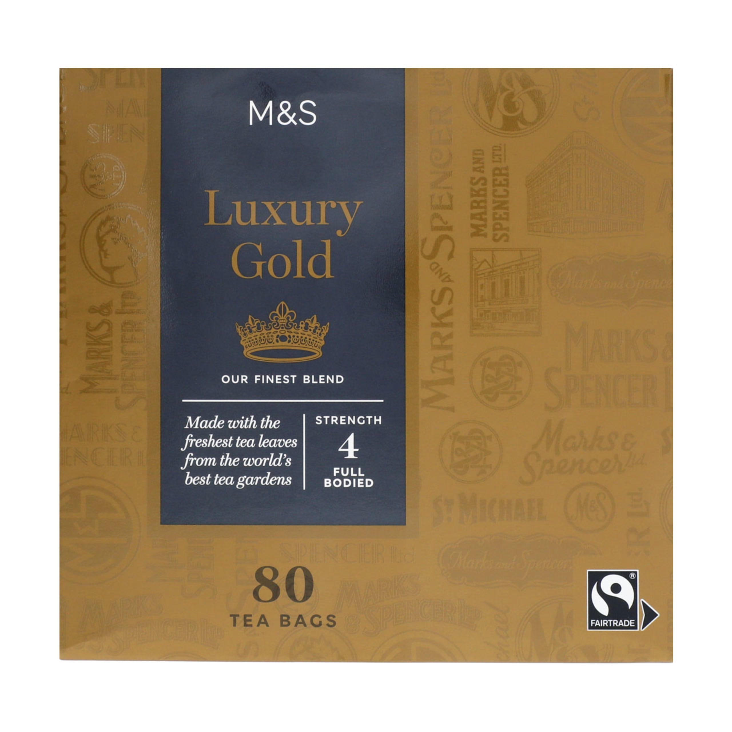 80 Luxury Gold Tea Bags 1 of 3