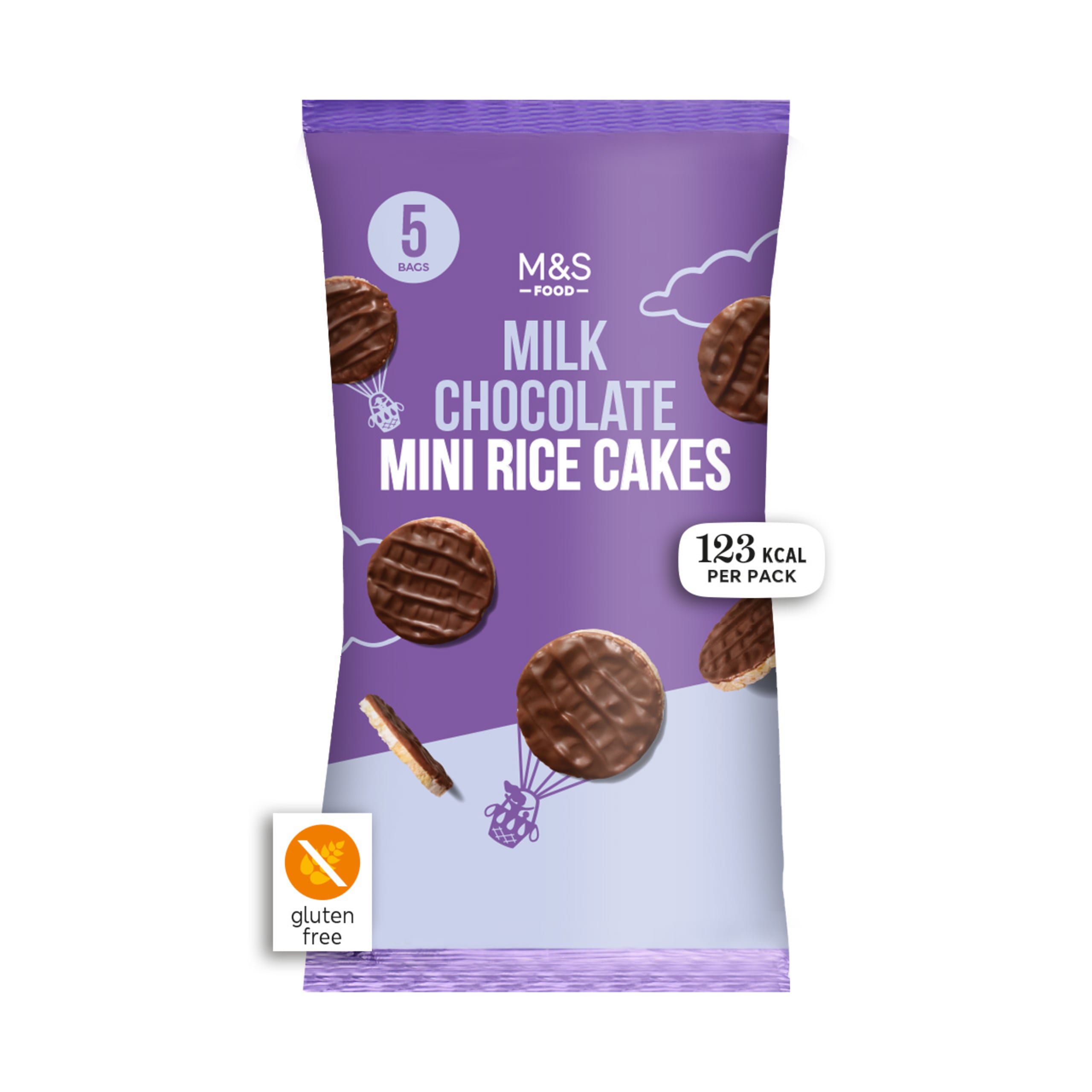 Milk Chocolate Mini Rice Cakes 1 of 1