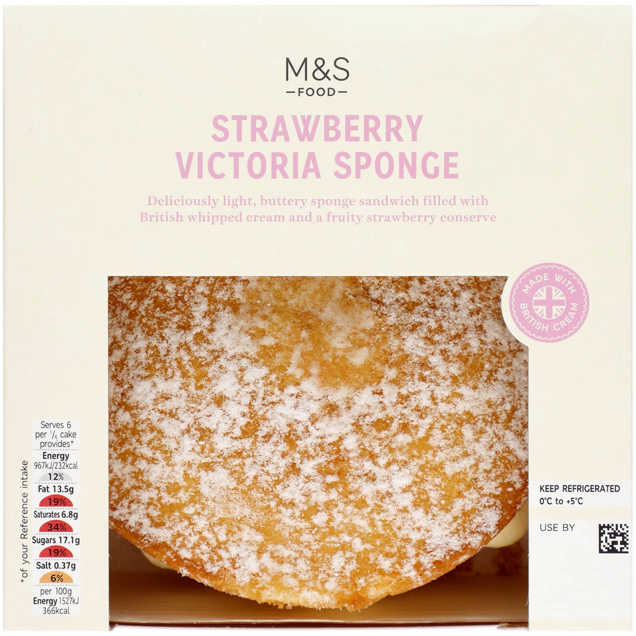 Strawberry Victoria Sponge 1 of 1