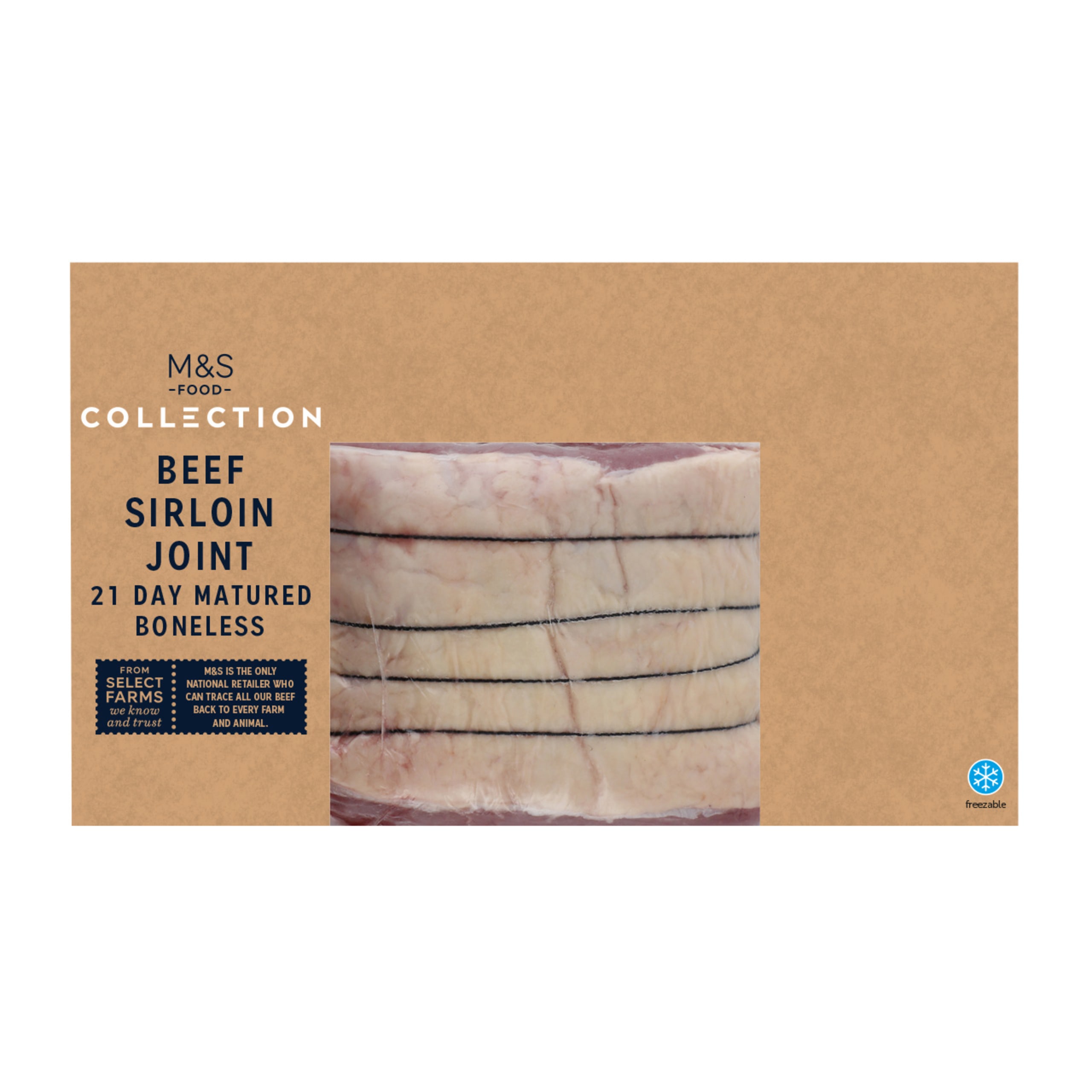 Collection British Beef Sirloin Joint 1 of 1
