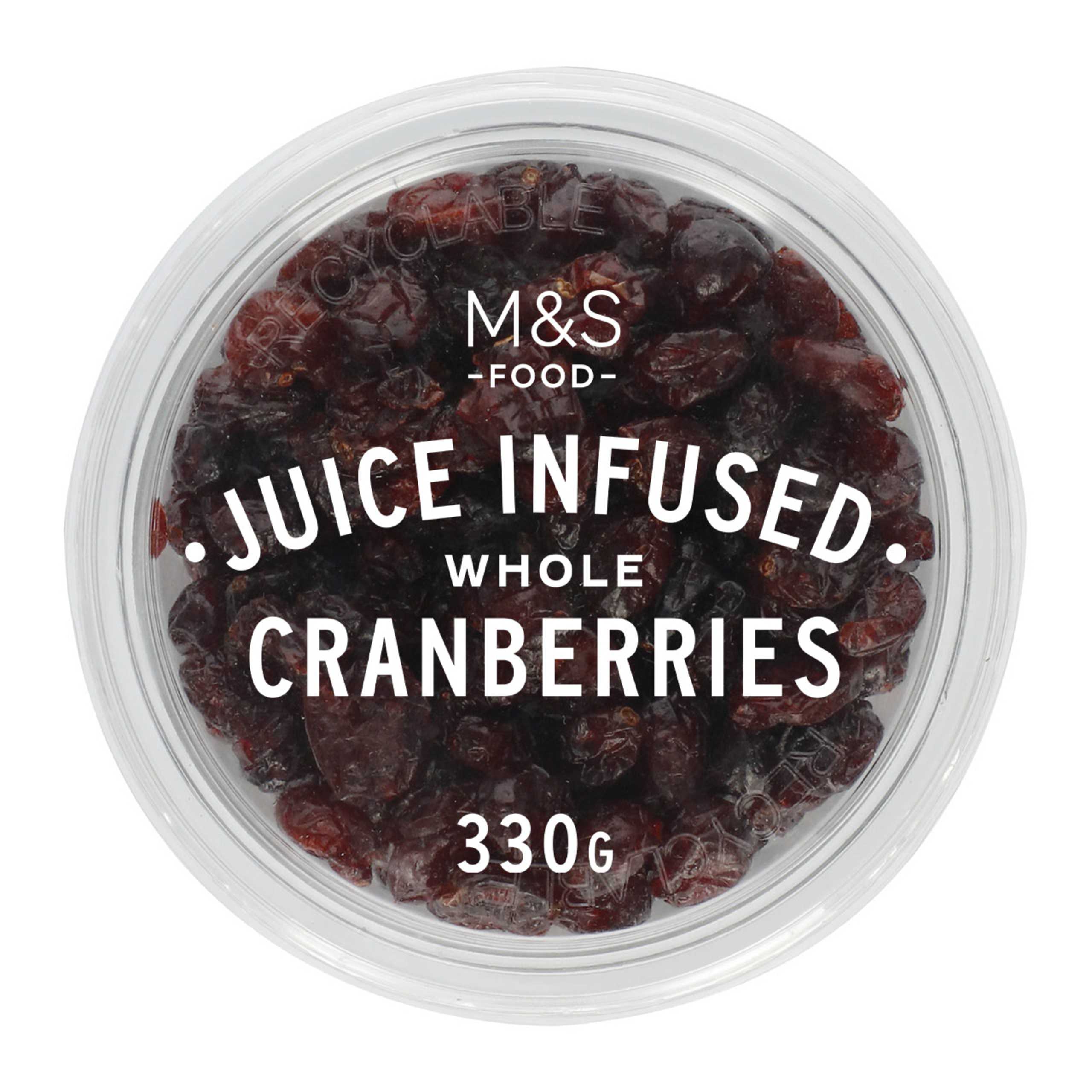 Juice Infused Whole Cranberries 1 of 1