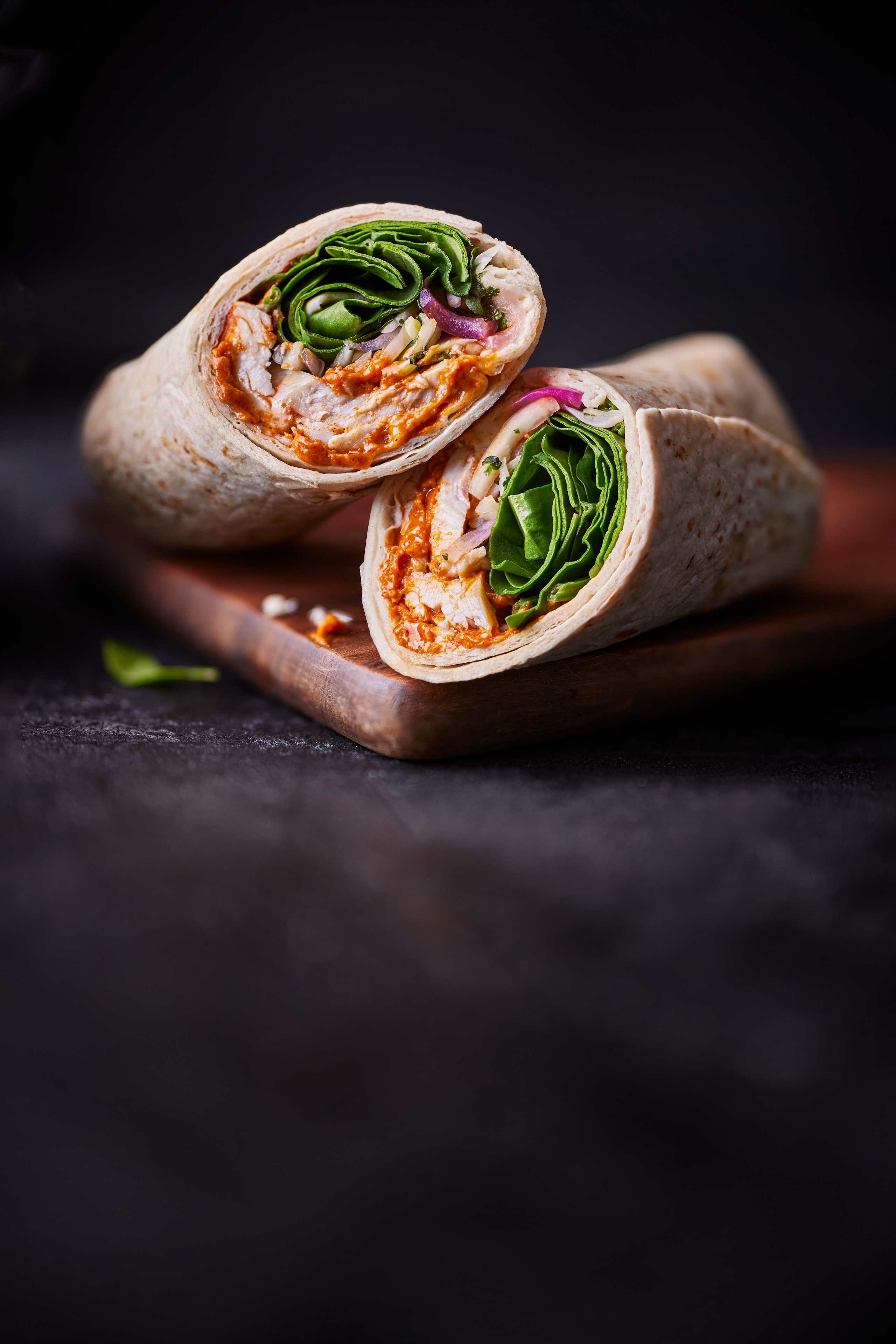 Butter Chicken Wrap 2 of 2