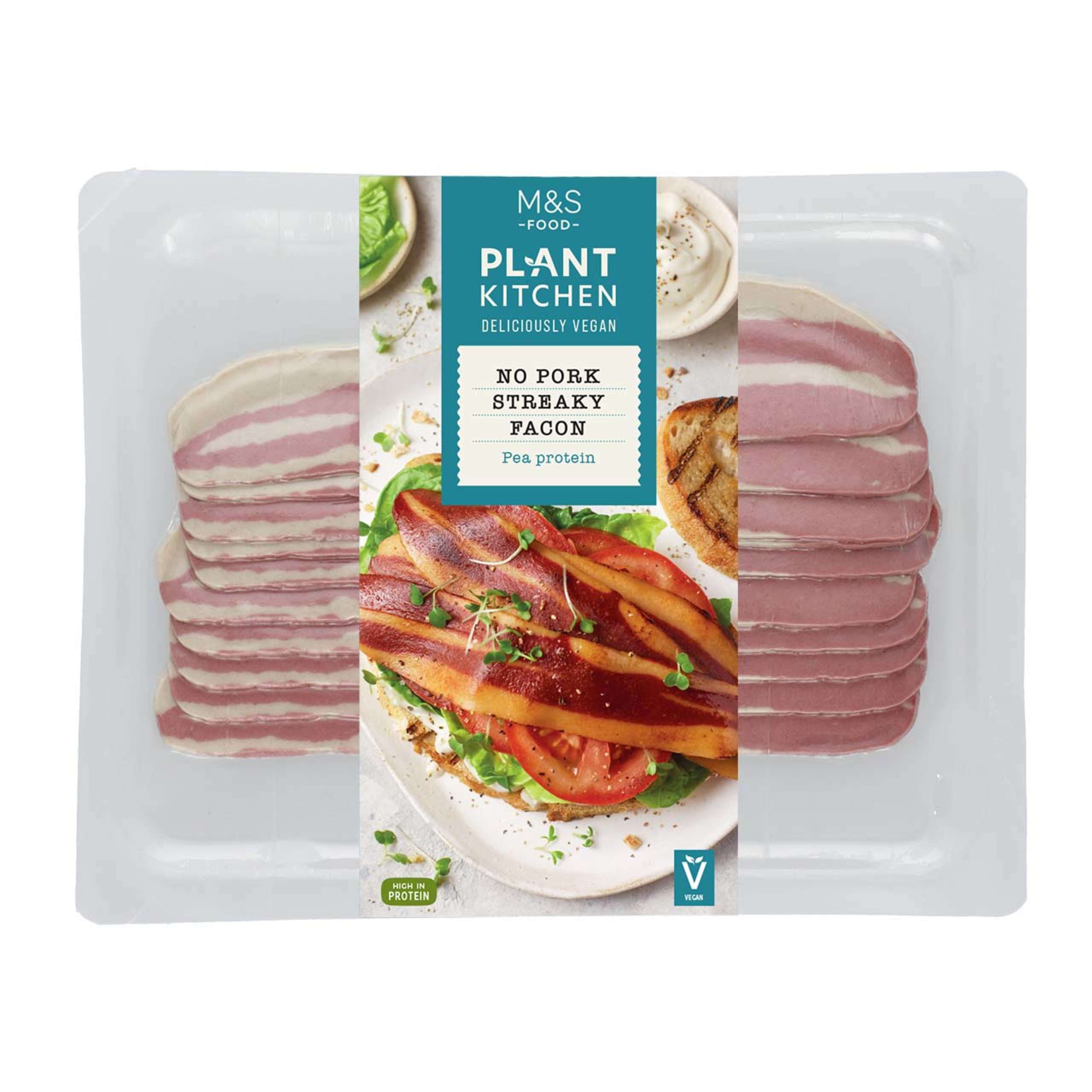 Plant Kitchen No Pork Streaky Bacon 1 of 1