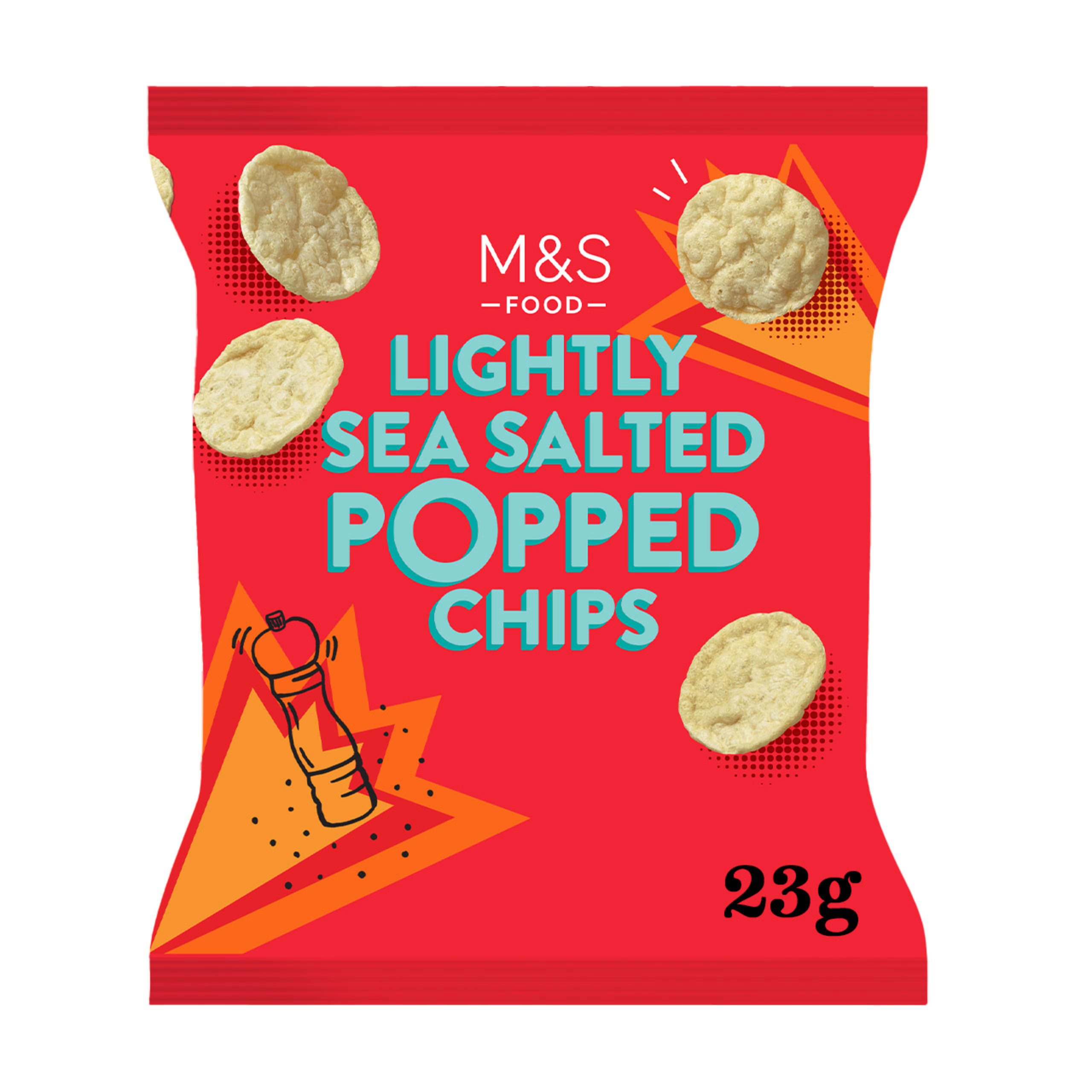 Lightly Sea Salted Popped Chips 1 of 1