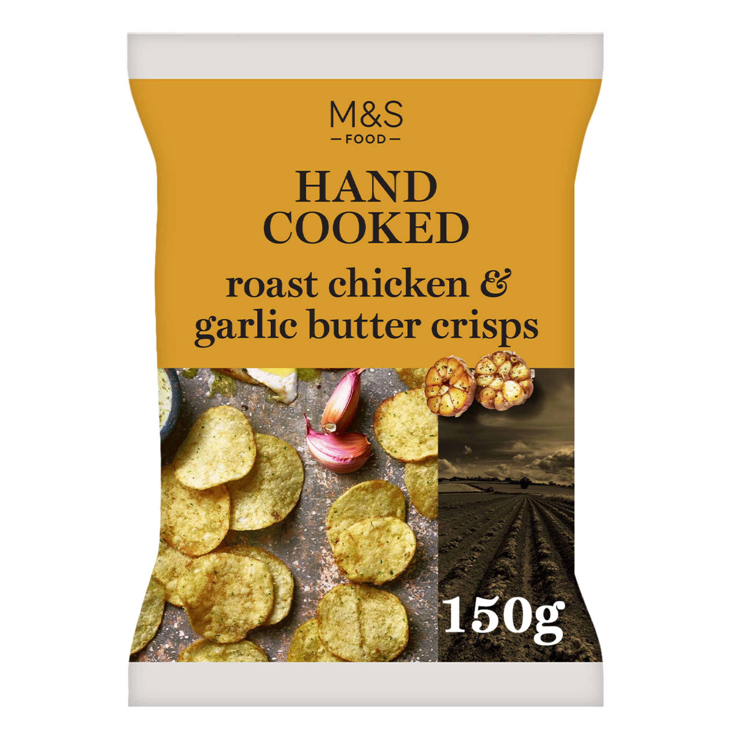 Roast Chicken and Garlic Butter Crisps 1 of 1