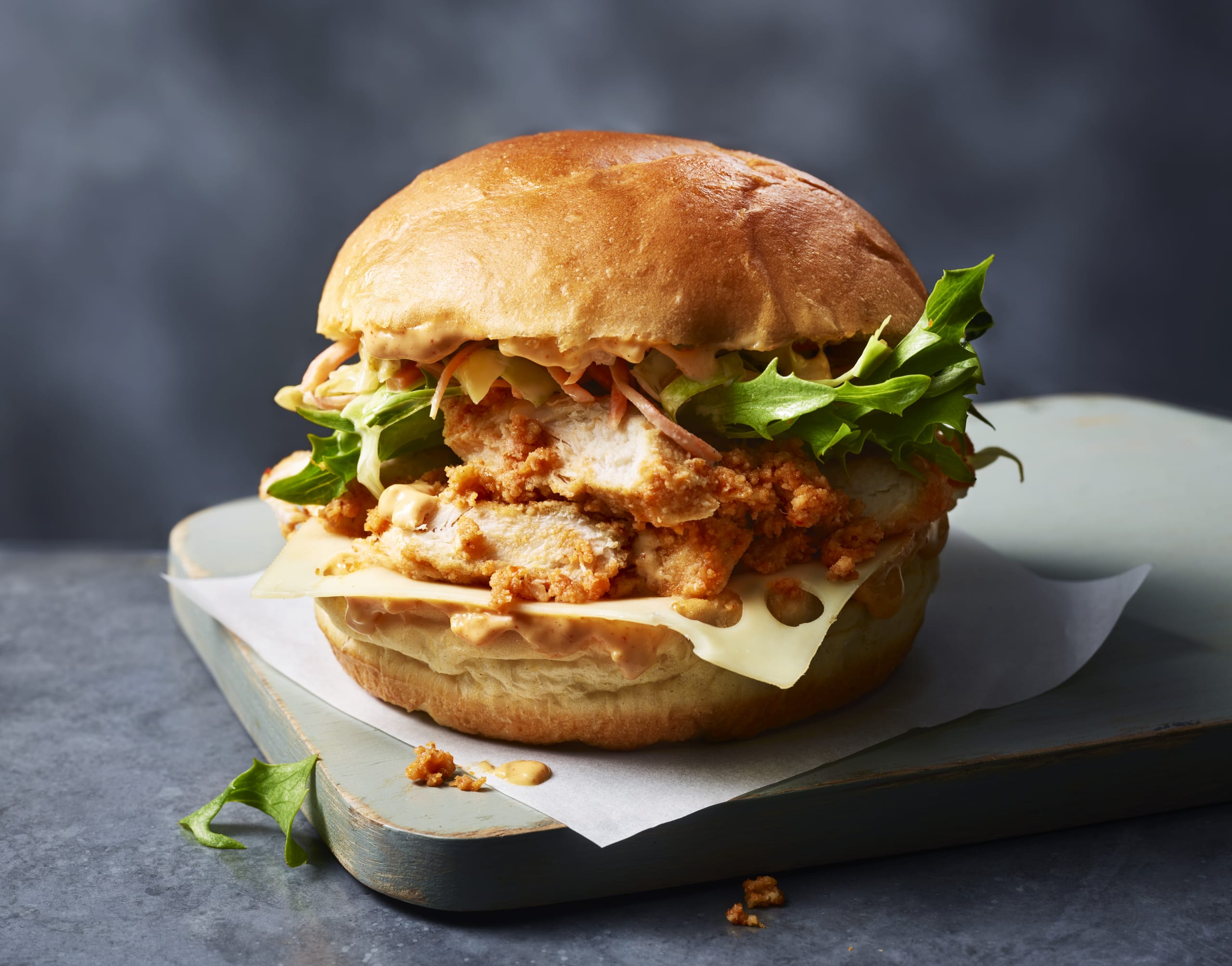 Crispy Southern Fried Chicken Burgers 2 of 4