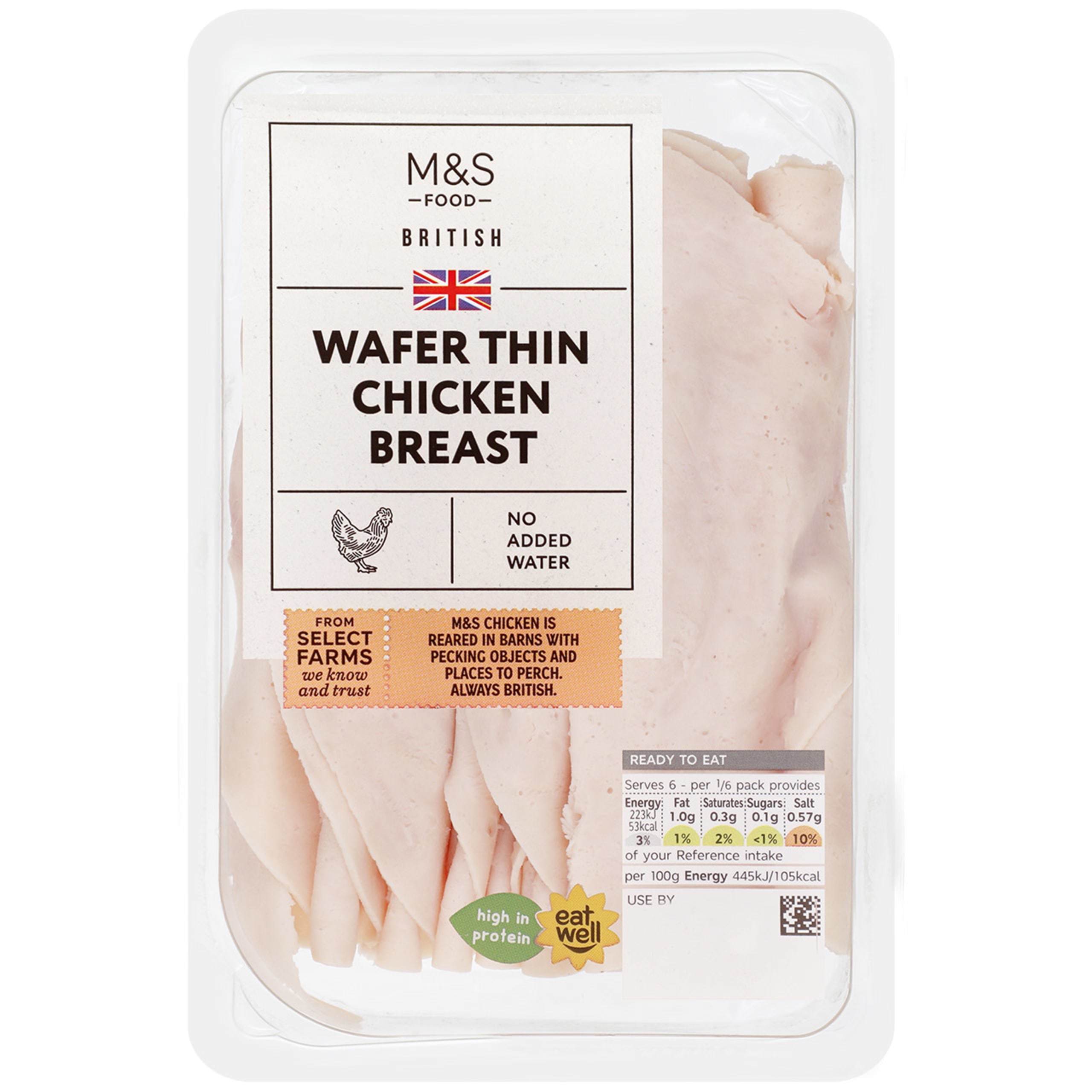 British Wafer Thin Chicken Breast 1 of 1