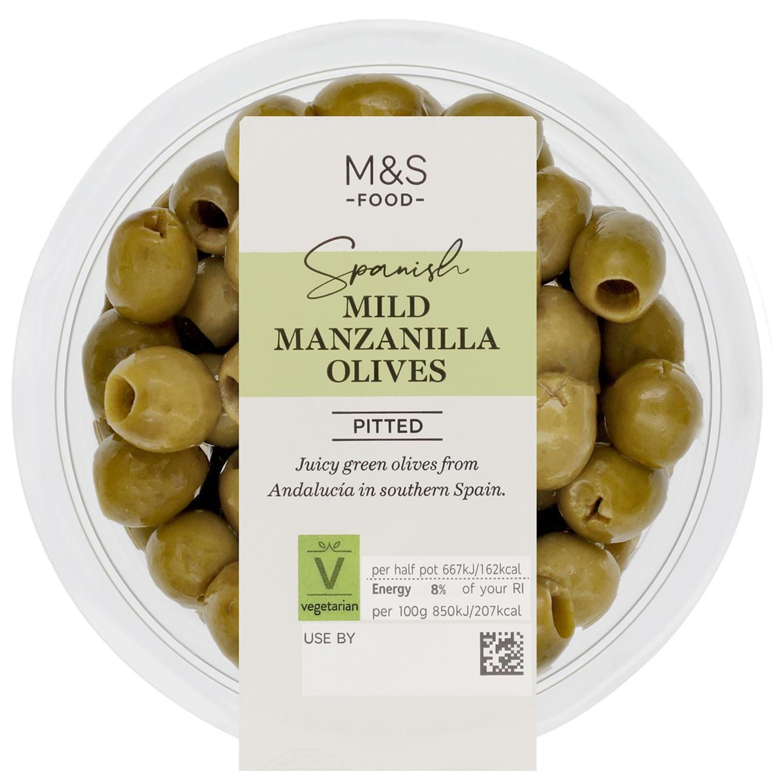 Spanish Mild Manzanilla Olives 1 of 2