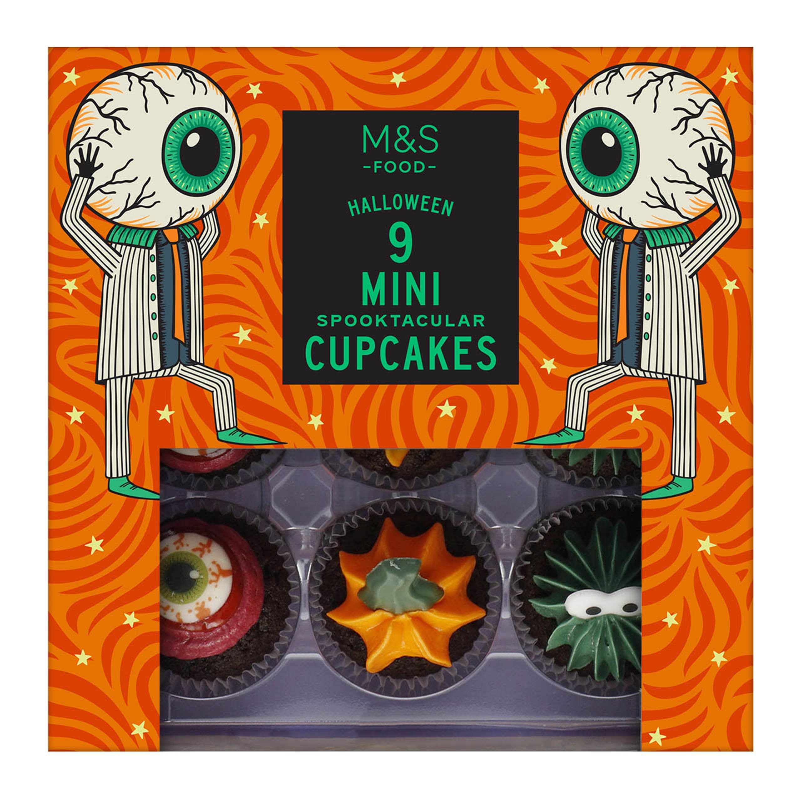 9 Mini Spooktacular Cupcakes 1 of 1
