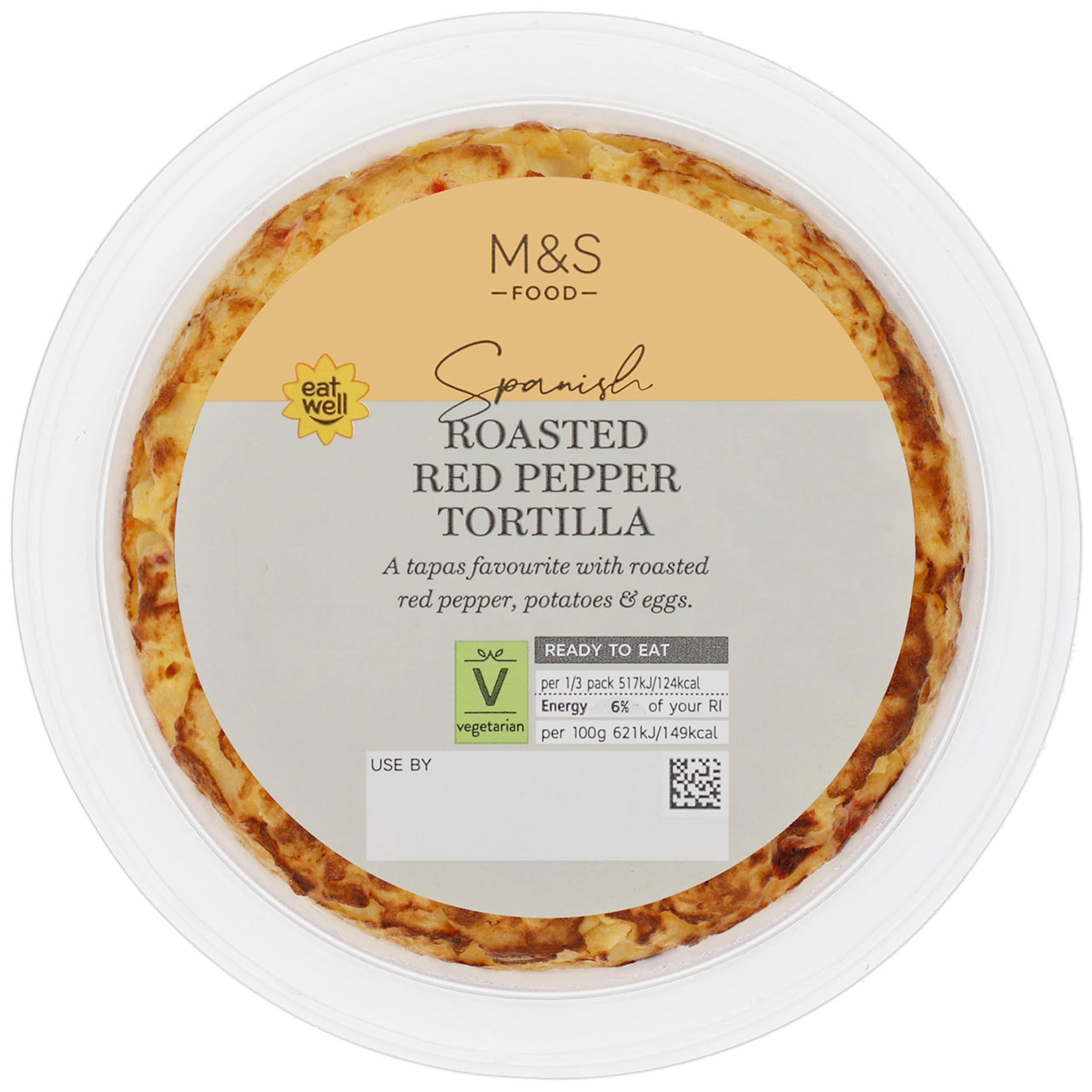 Spanish Roasted Red Pepper Tortilla 1 of 2