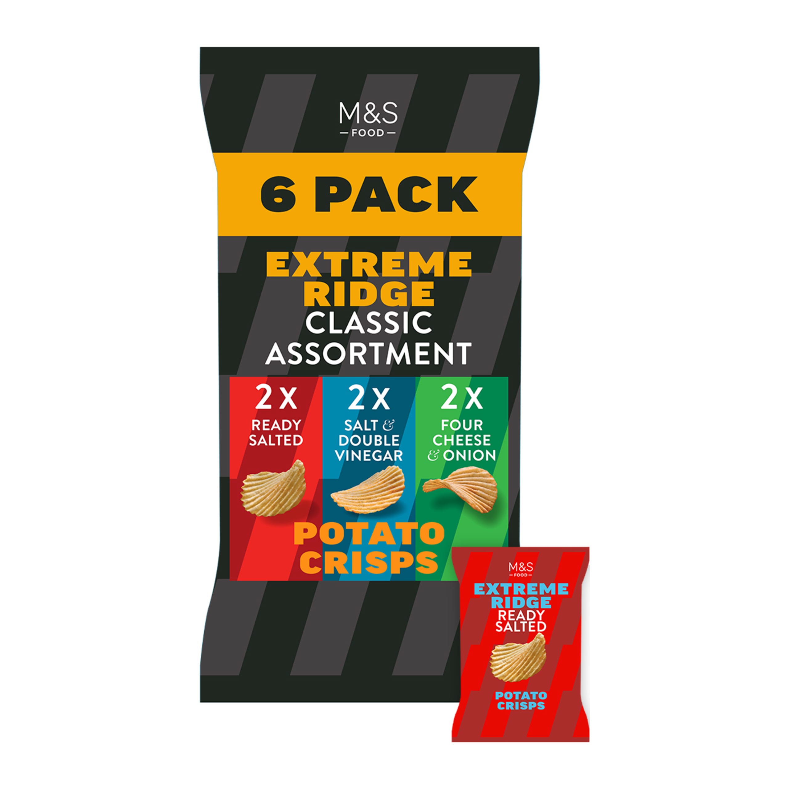 Extreme Ridge Classic Assortment Potato Crisps 1 of 1