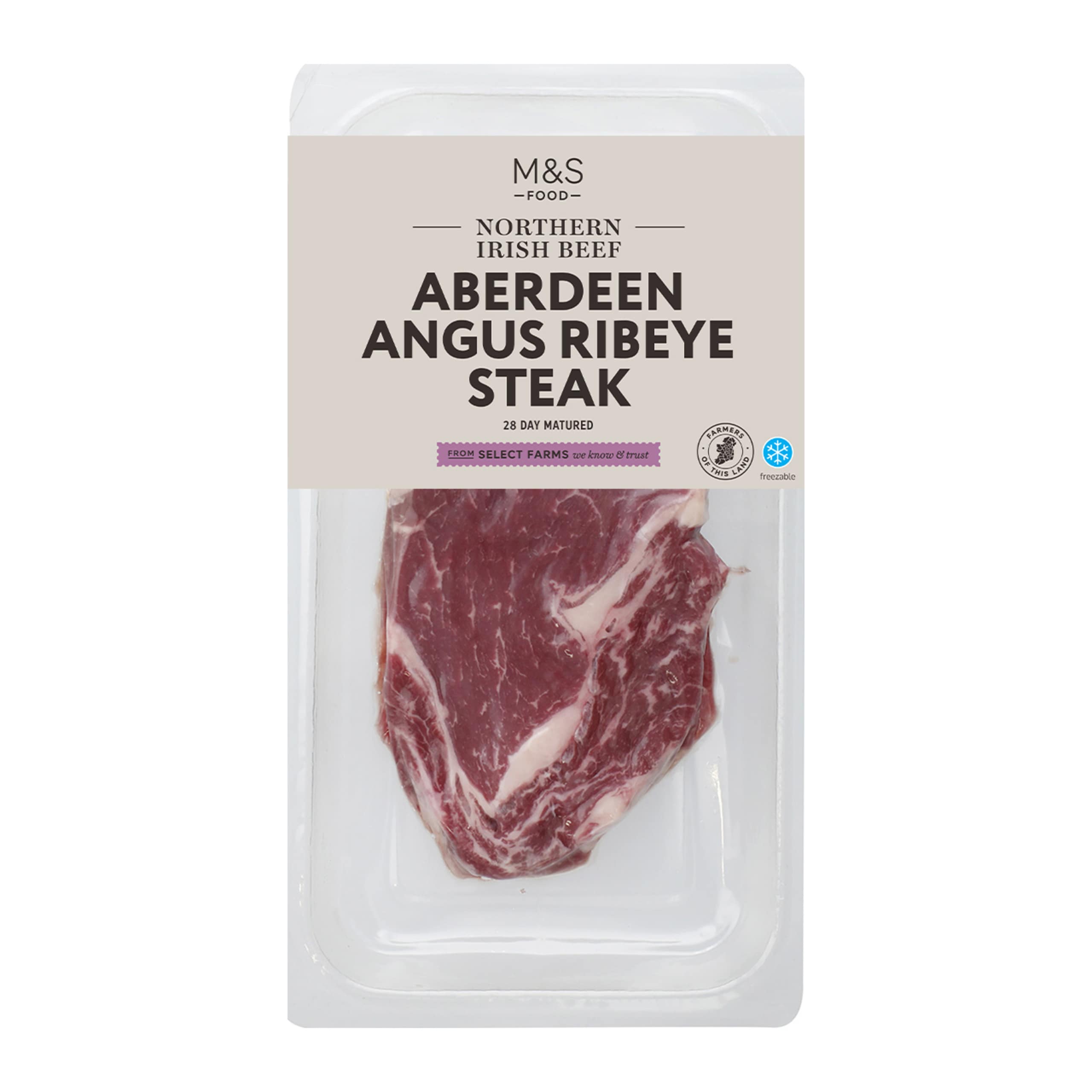Northern Irish Beef Aberdeen Angus Ribeye Steak 1 of 1