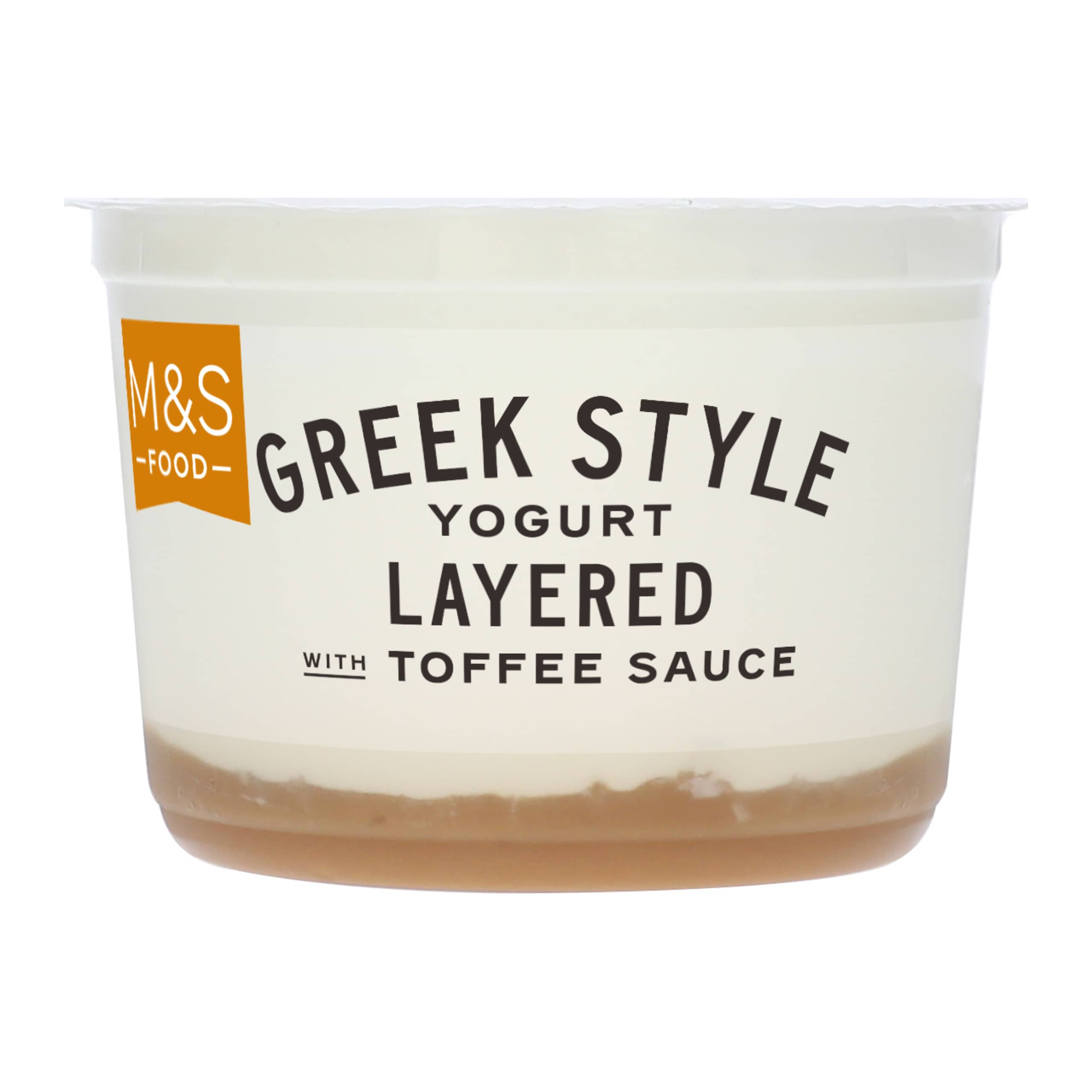 Greek Style Yogurt Layered with Toffee Sauce 1 of 1