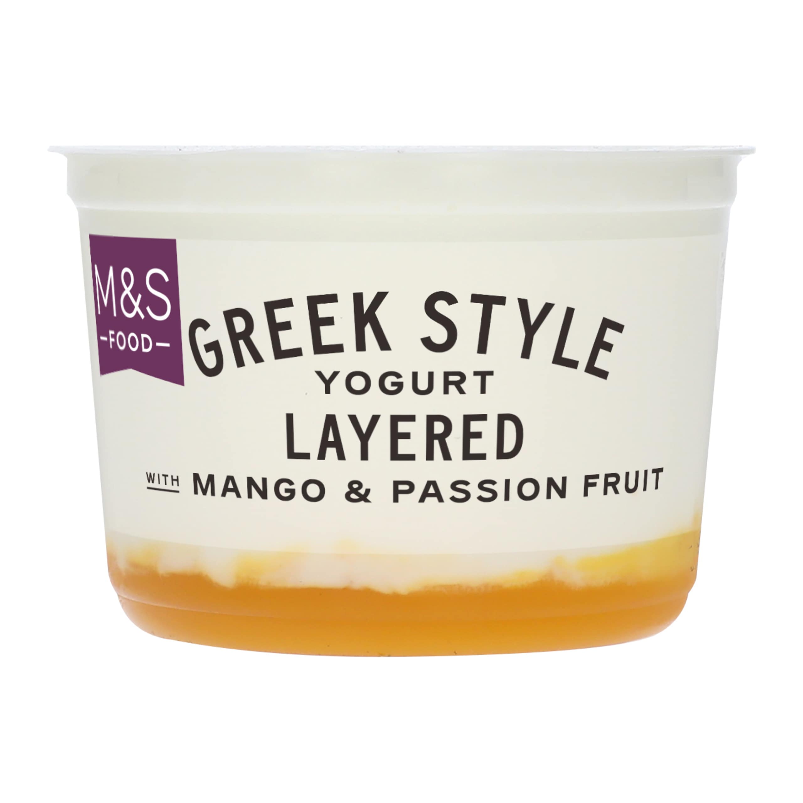 Greek Style Yogurt Layered with Mango and Passion Fruit 1 of 1