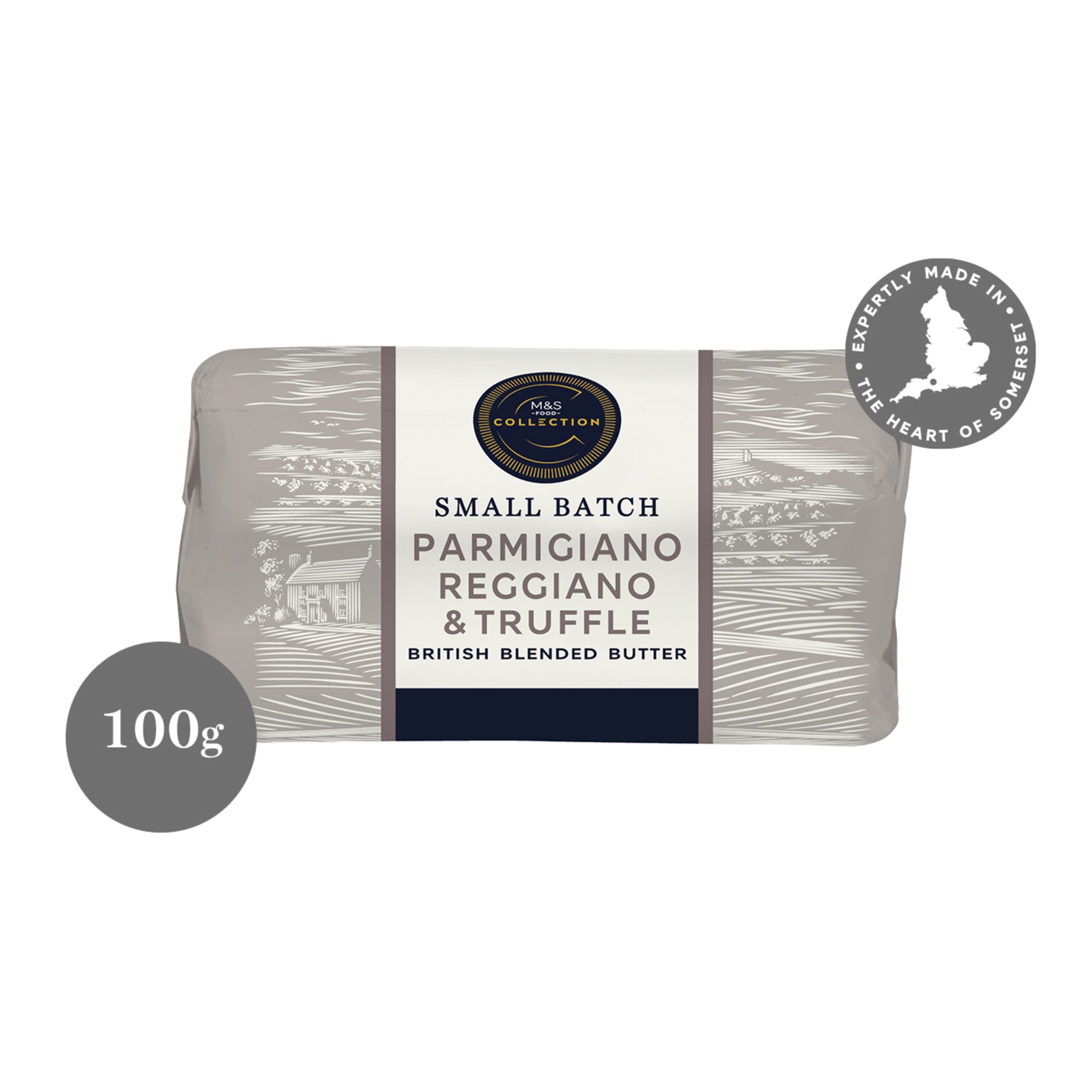 Collection Farmhouse Butter with Parmesan, Truffle and Black Pepper 1 of 3