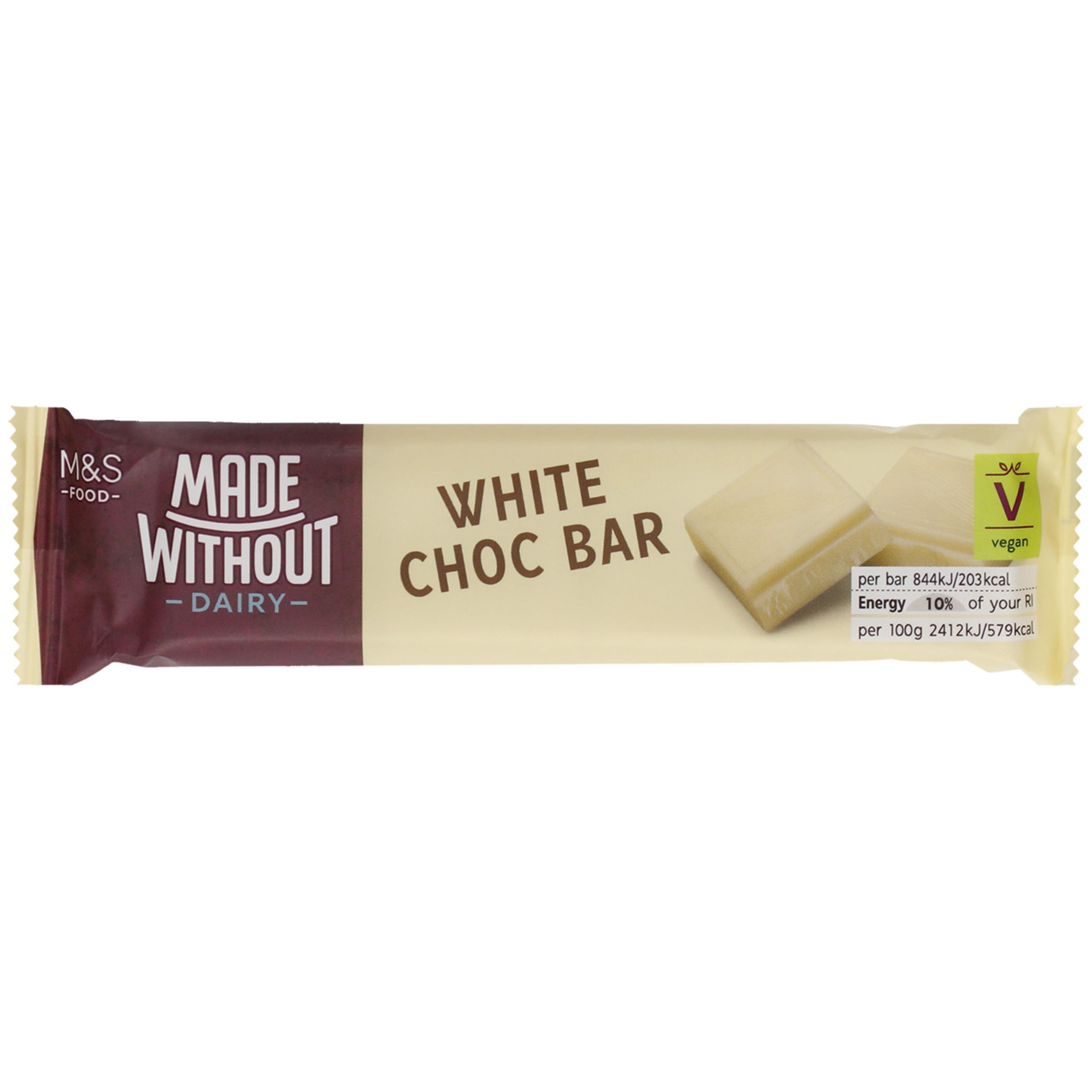 Made Without Dairy White Chocolate Bar 1 of 1