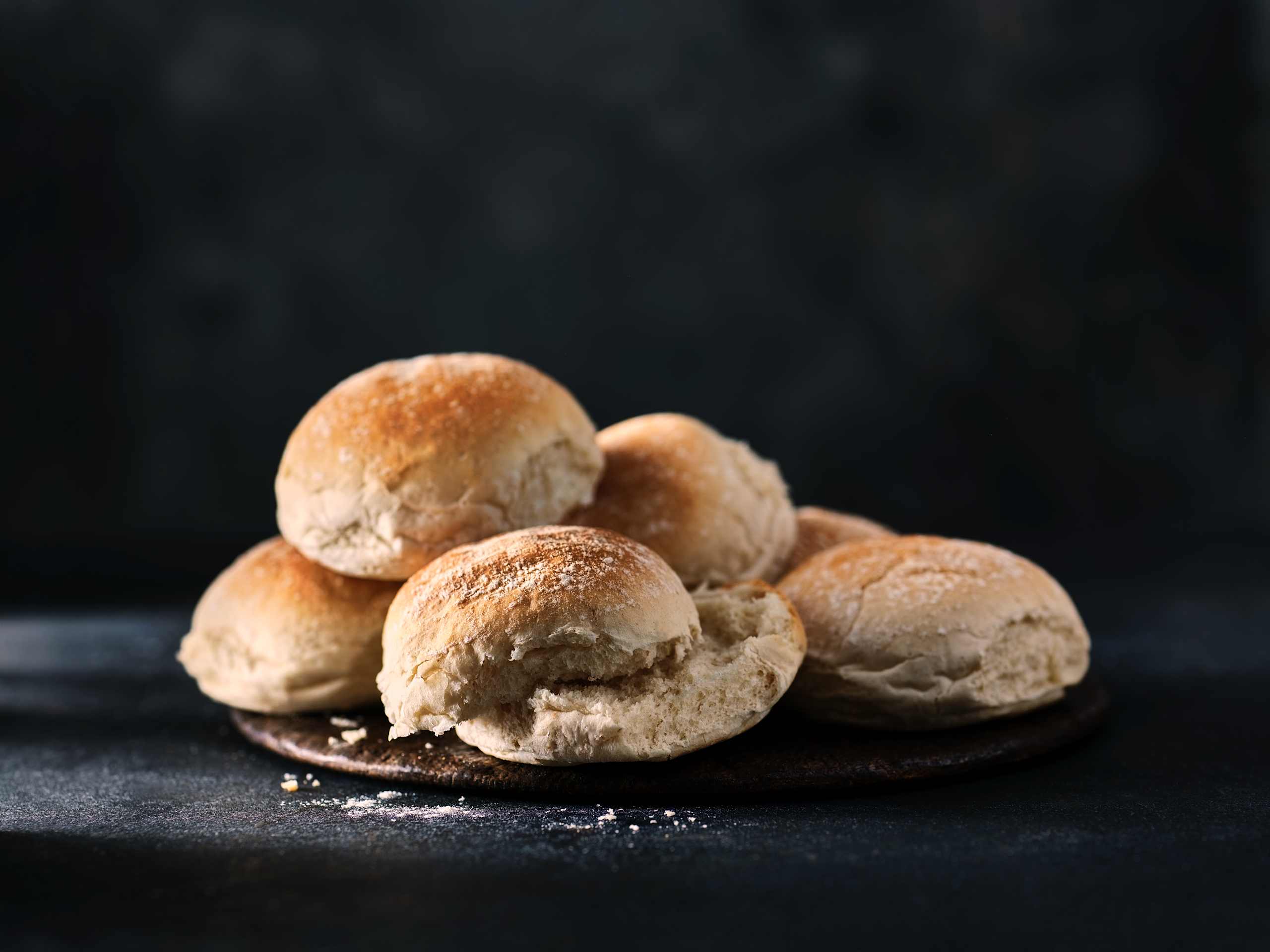 Only 5 Ingredients 4 White Rolls 2 of 2