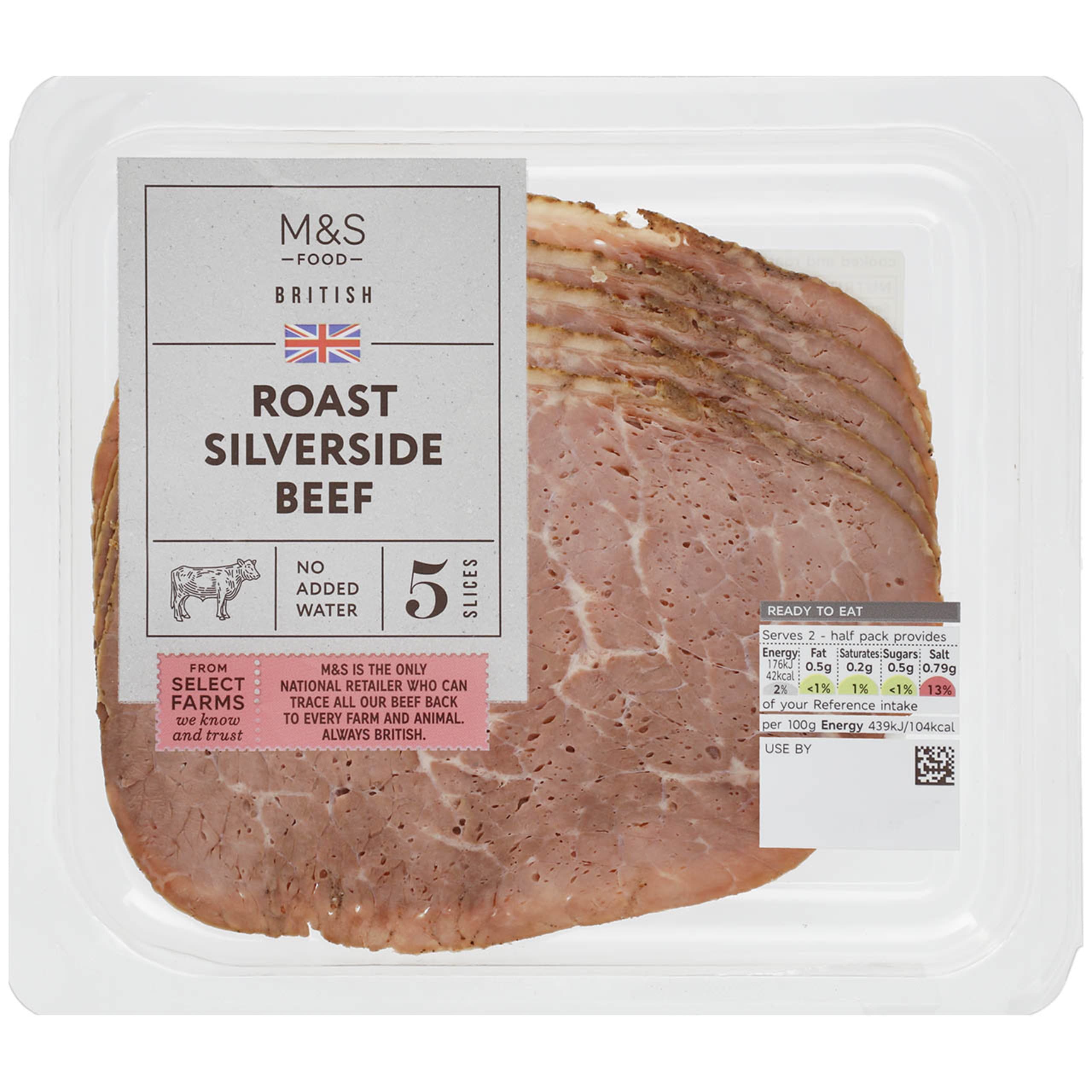Roast Silverside Beef Slices 1 of 1