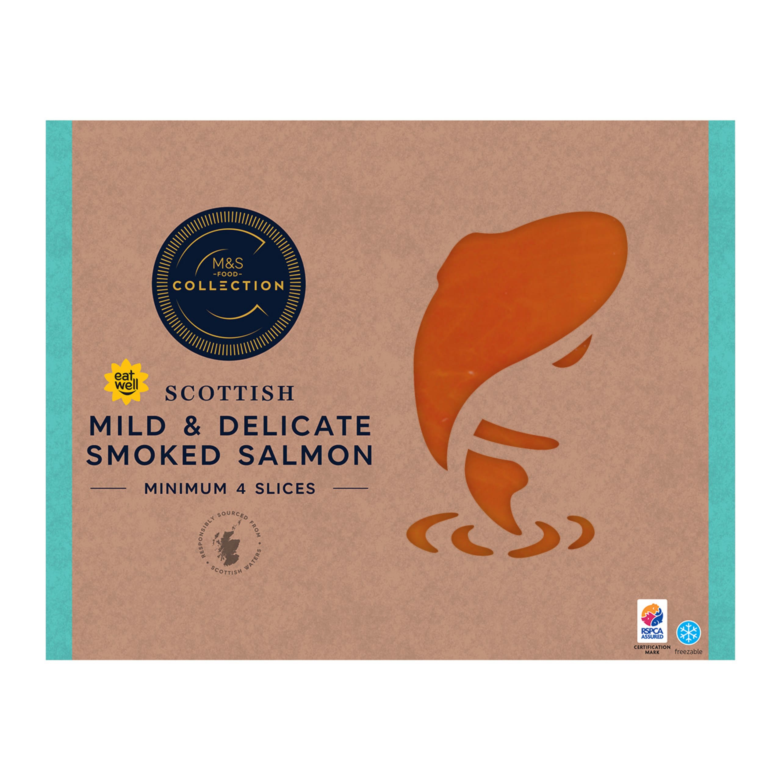 Scottish Mild And Delicate Smoked Salmon 1 of 2