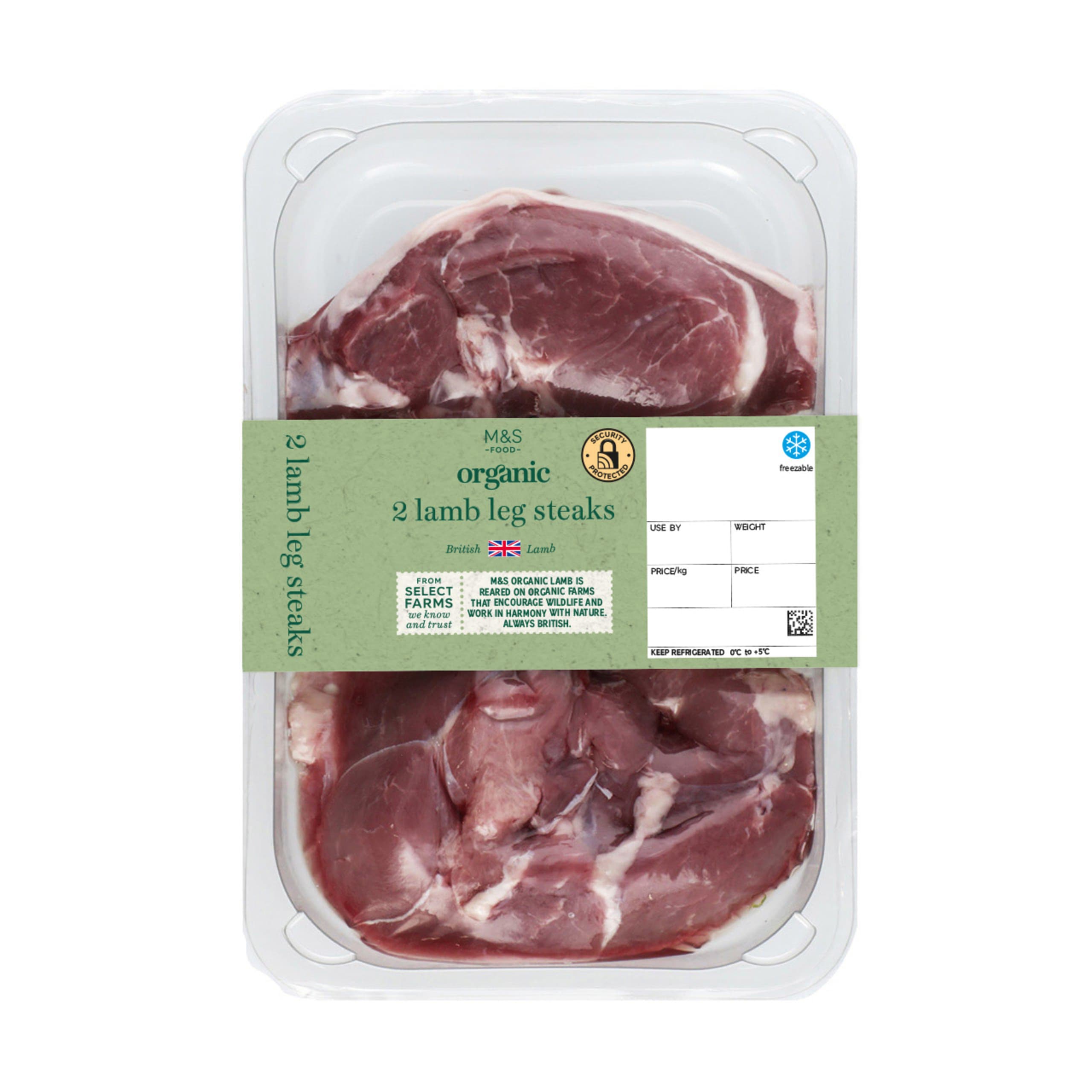 2 Lamb Leg Steaks 1 of 1