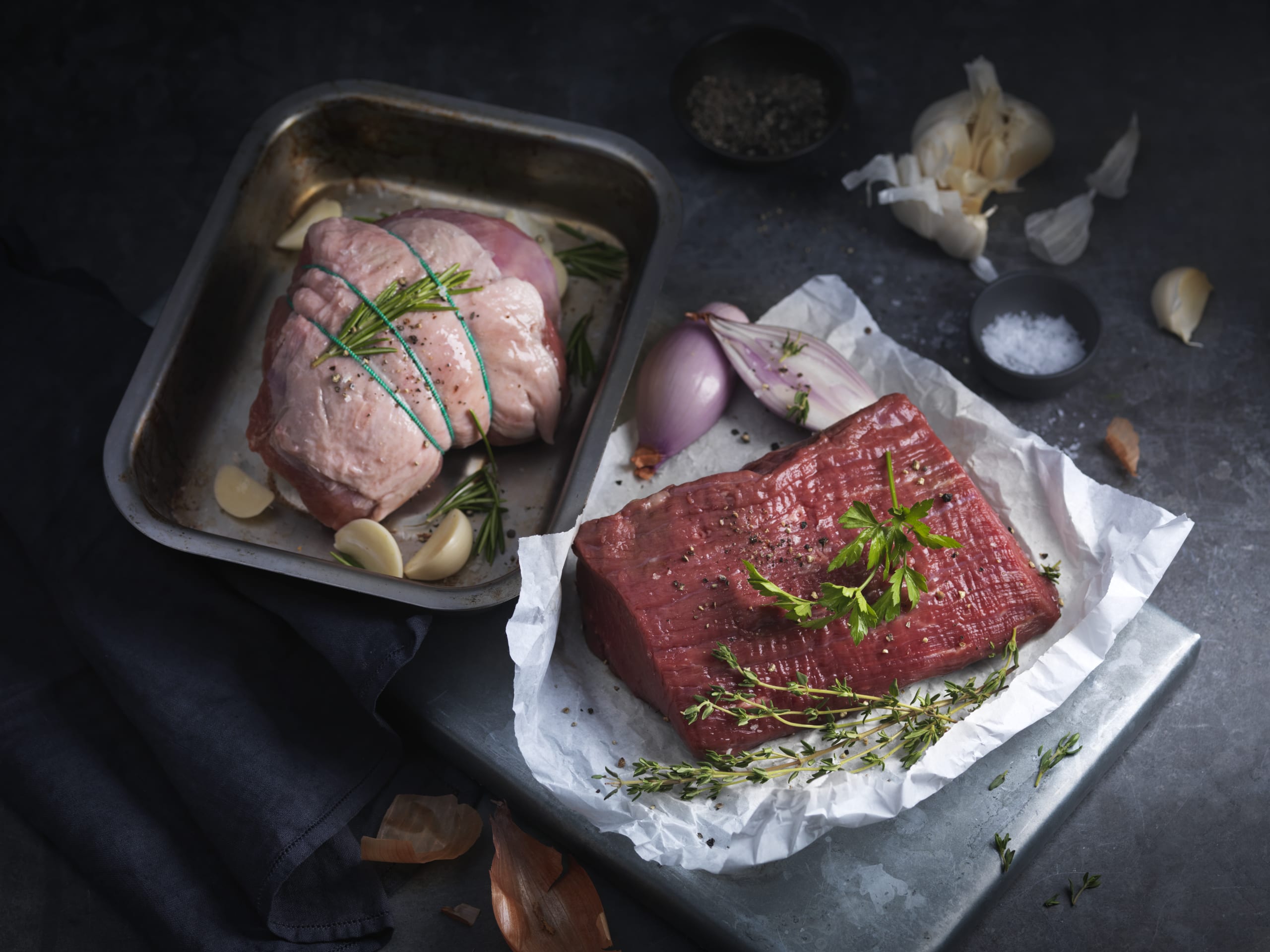 Boneless Basted British Beef Joint 2 of 4