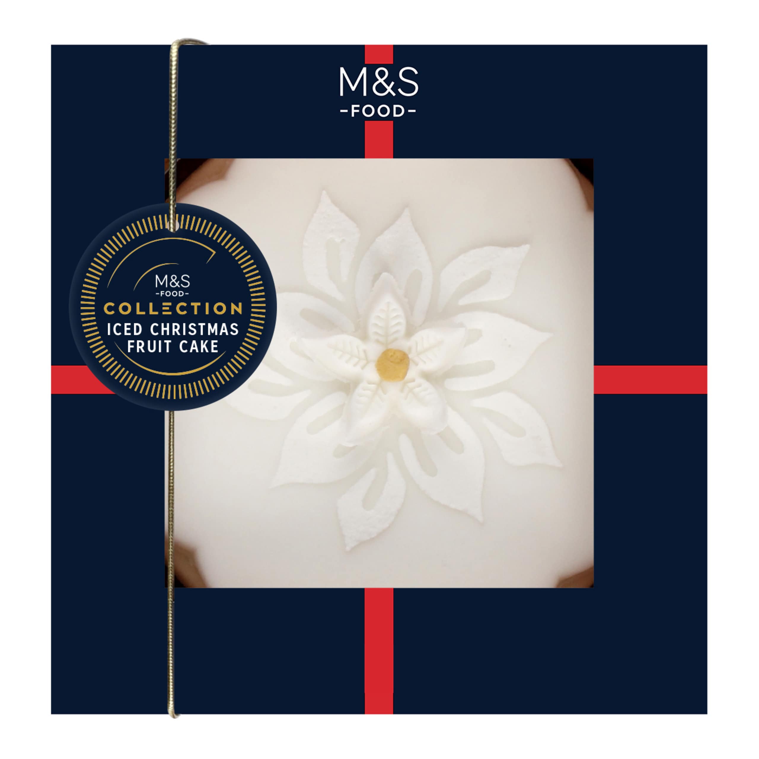 Collection Perfectly Matured Iced Christmas Fruit Cake 1 of 1