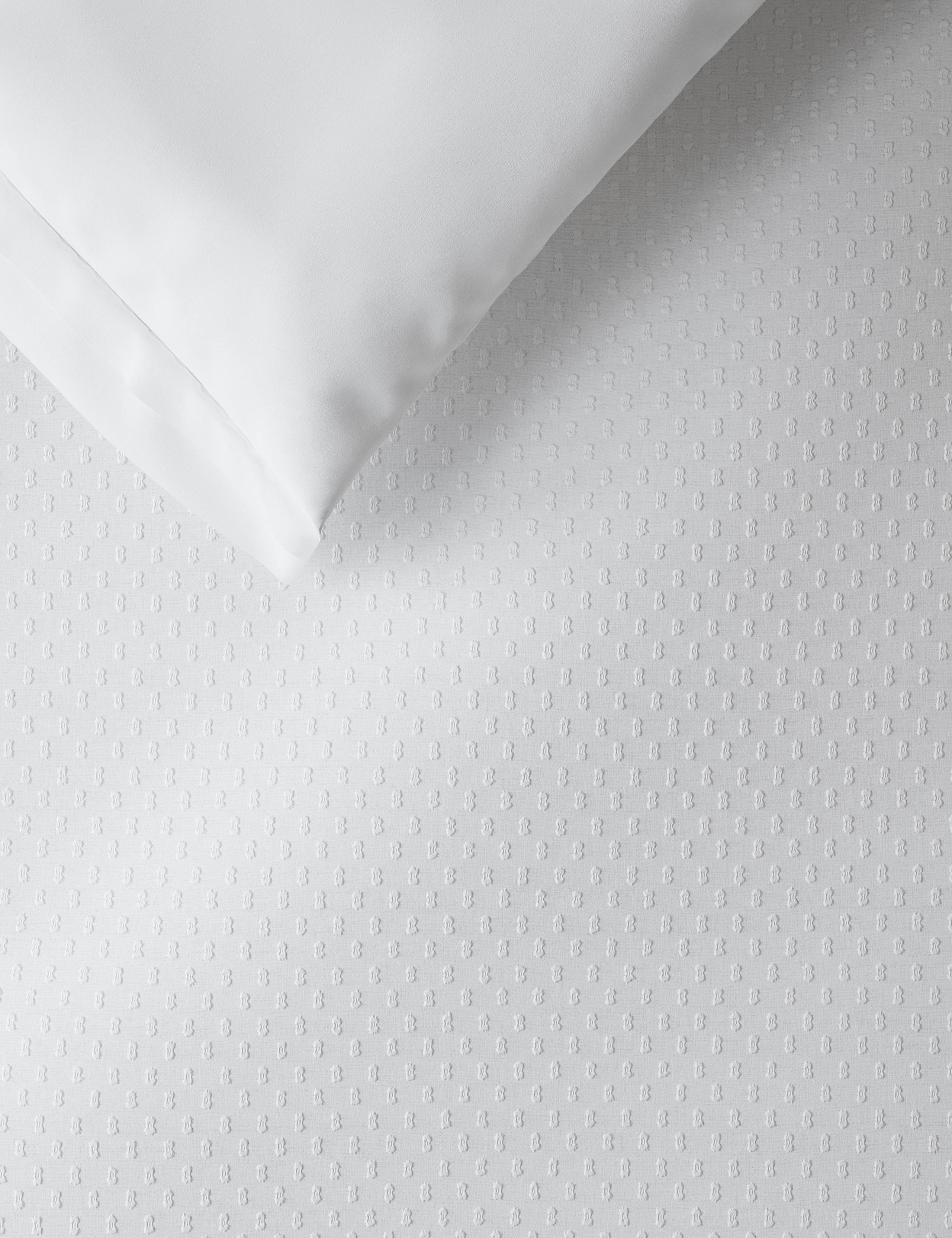 Pure Cotton Iris Spotty Dobby Bedding Set
