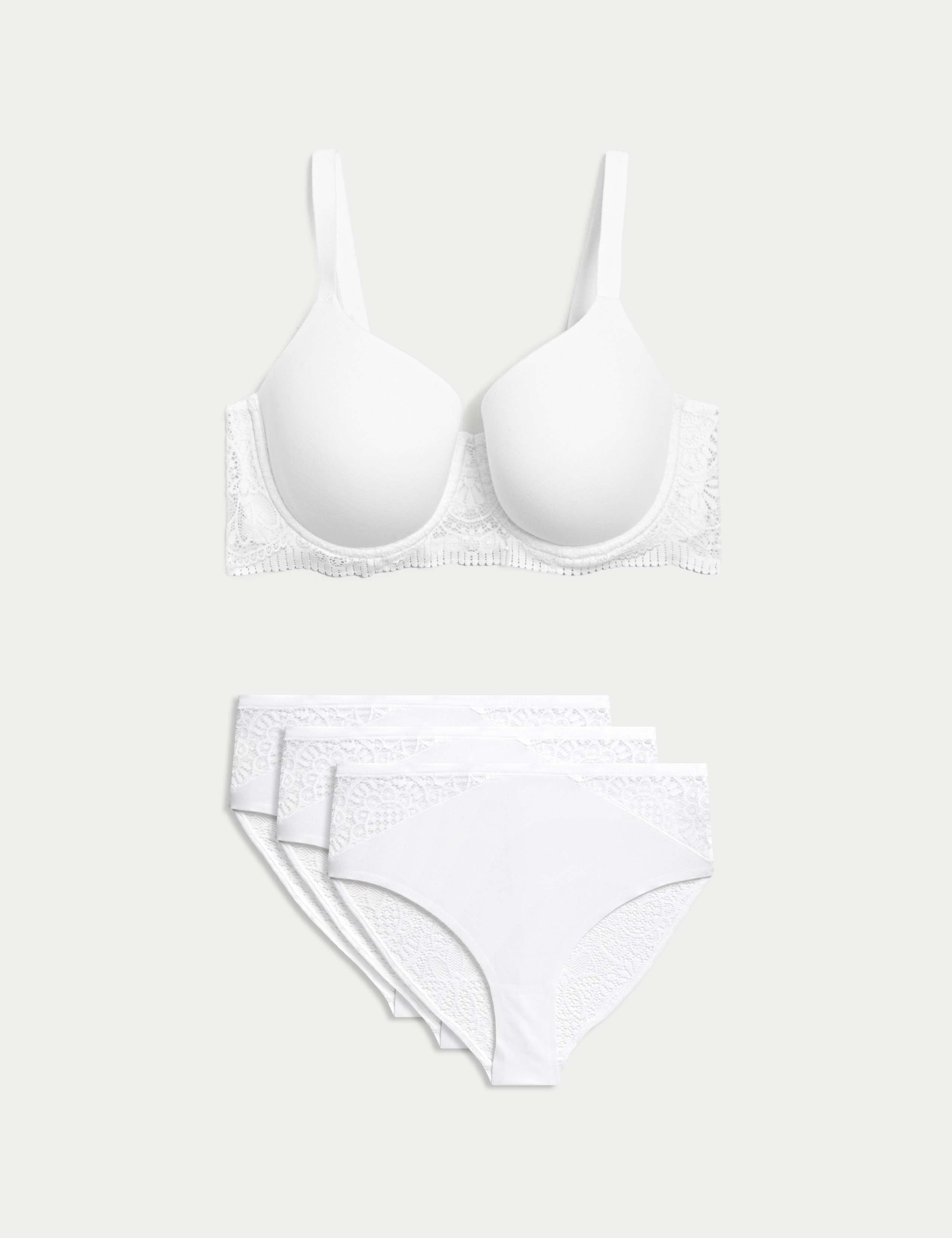 Body Soft™ Wired Full Cup T-Shirt Bra Sets A-E 1 of 6