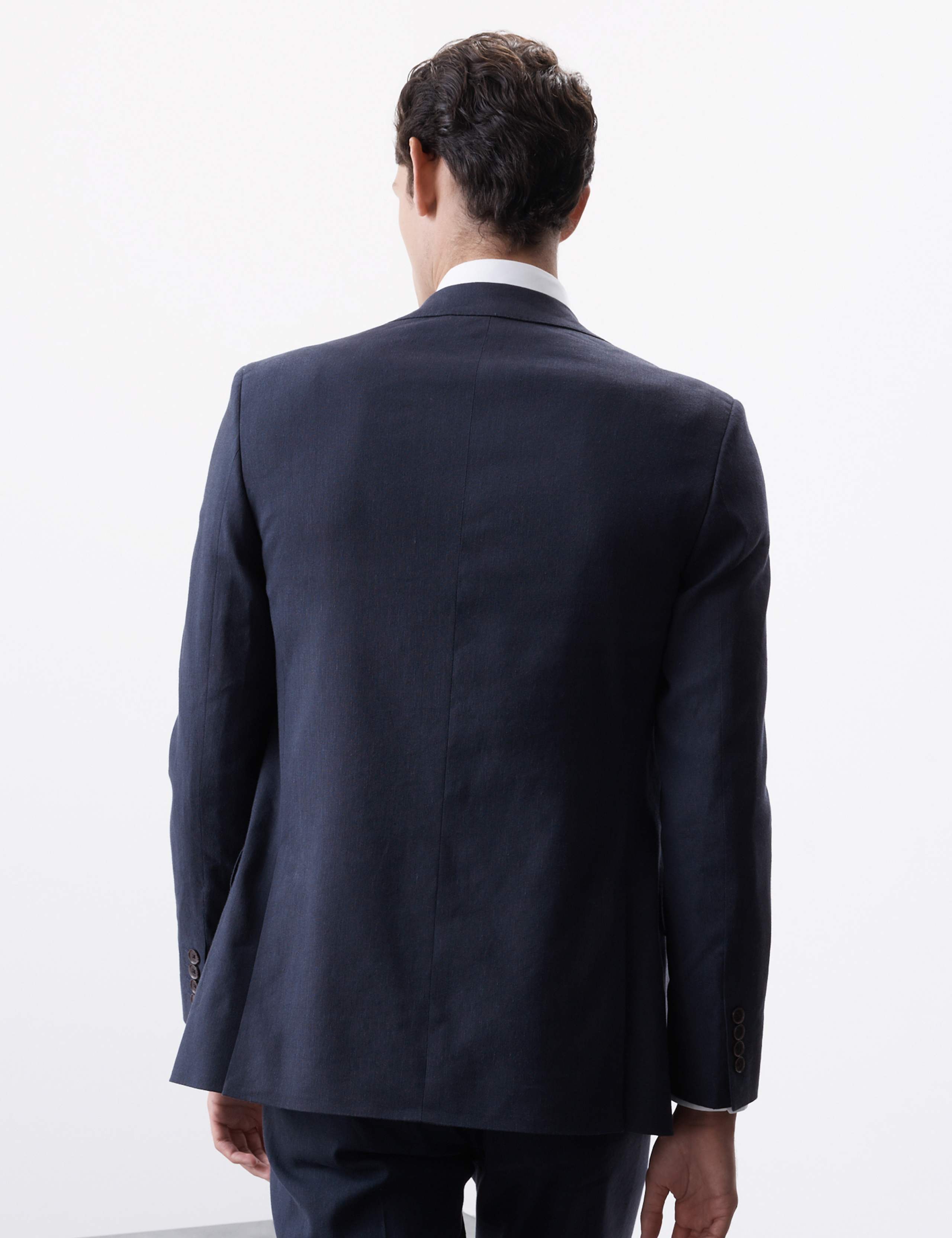 Tailored Fit Italian Performance Linen Blend Suit 4 of 6