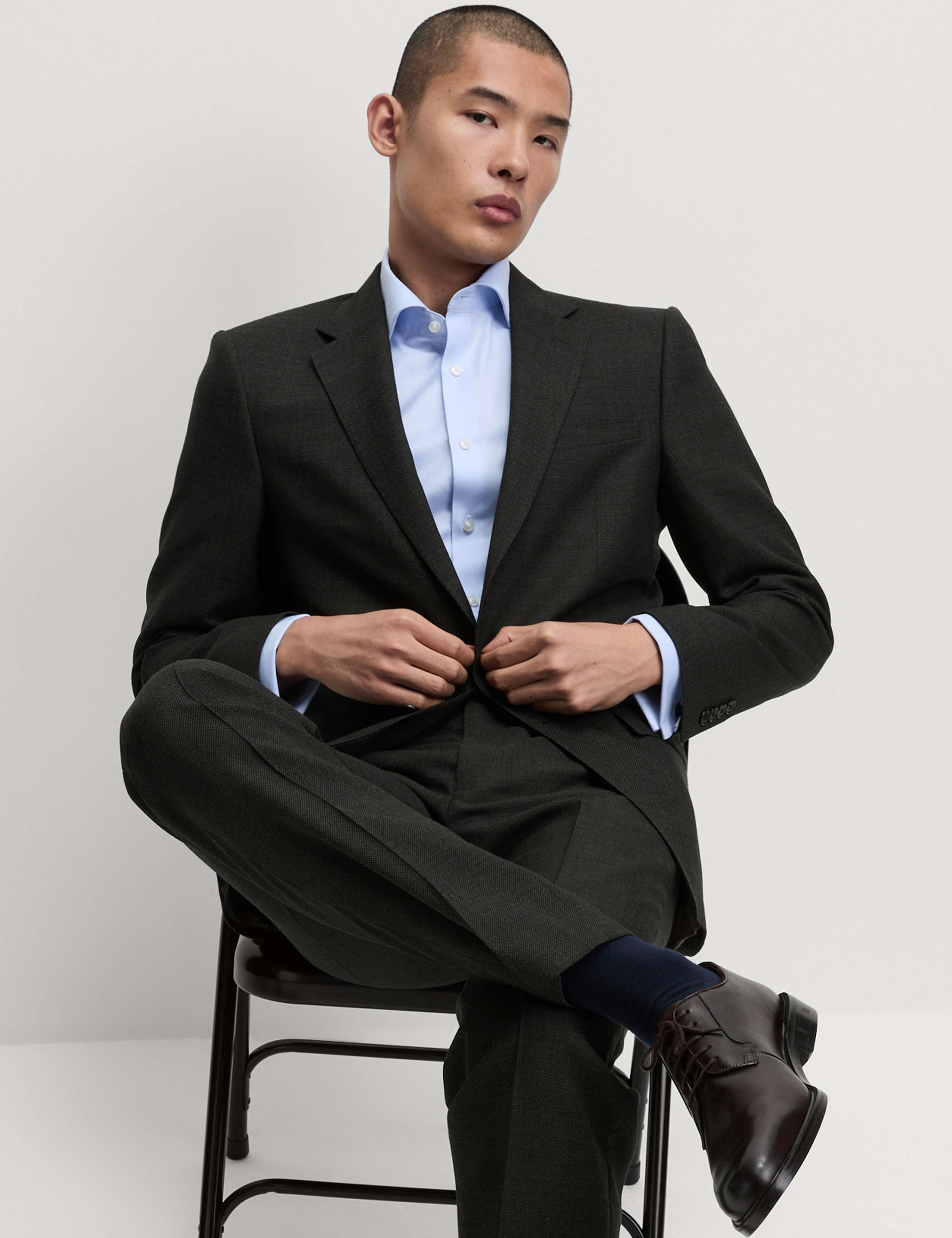 Regular Fit Pure Wool Suit 3 of 6