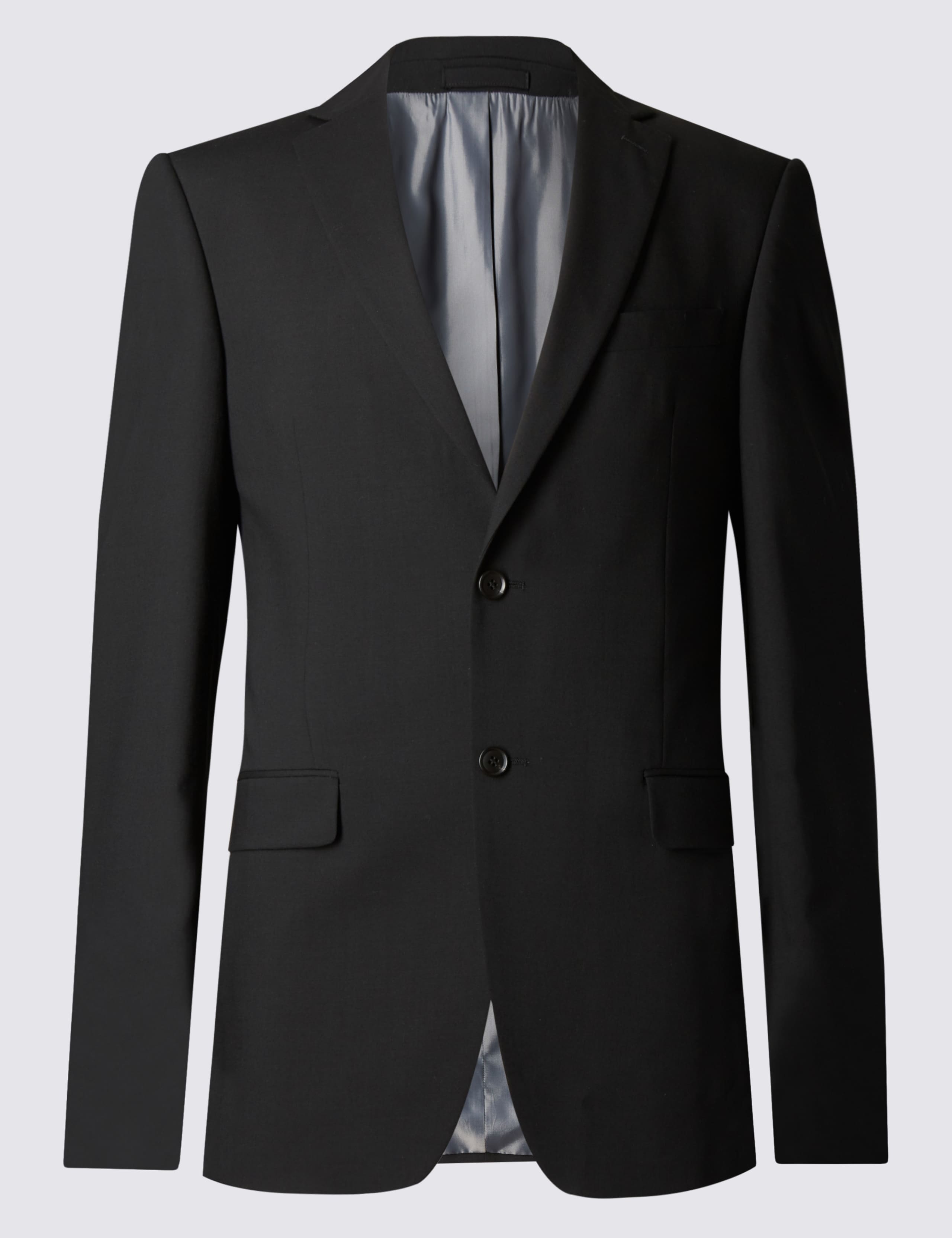 Black Regular Fit Suit 1 of 9