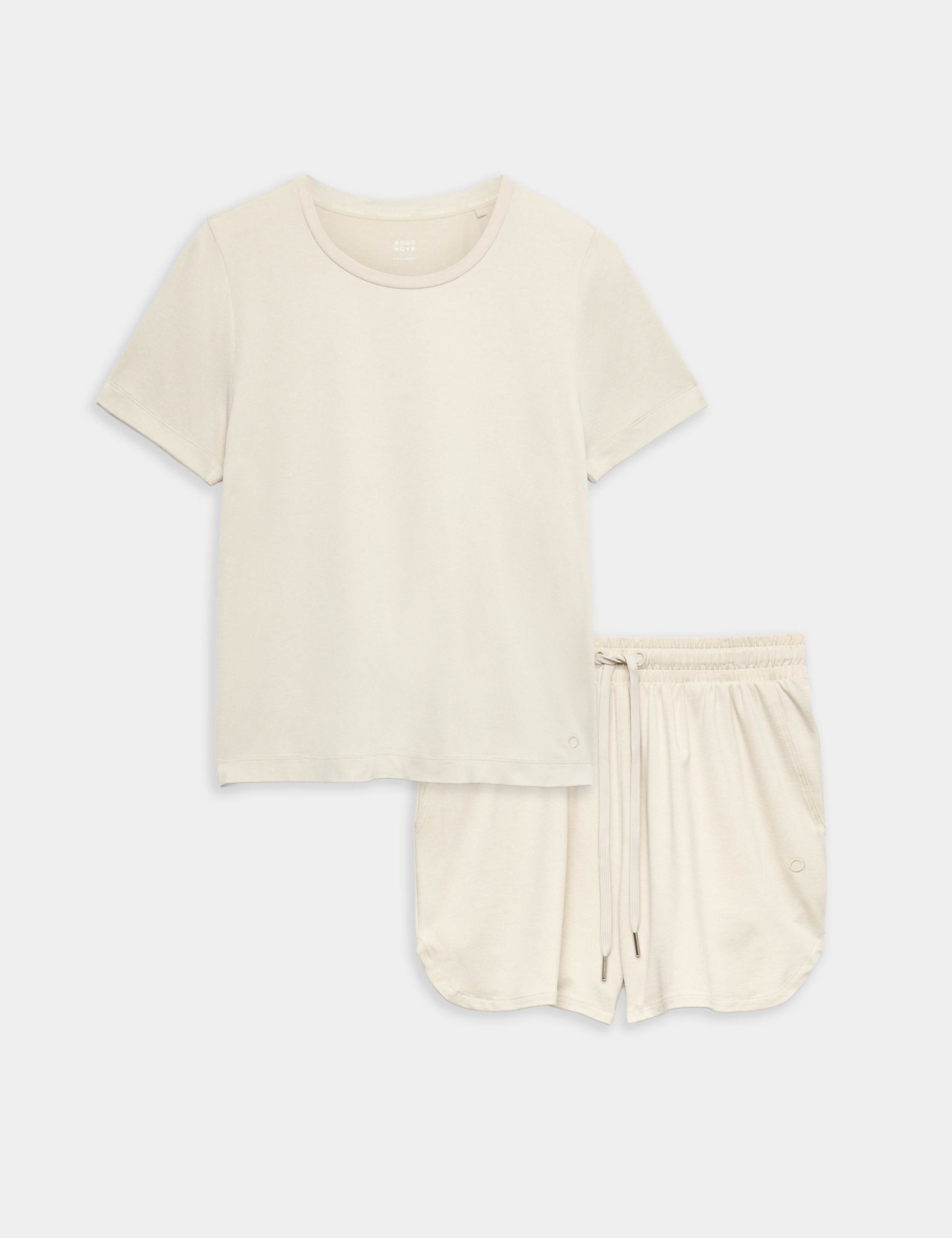 Relaxed T-shirt & Shorts Set 1 of 6