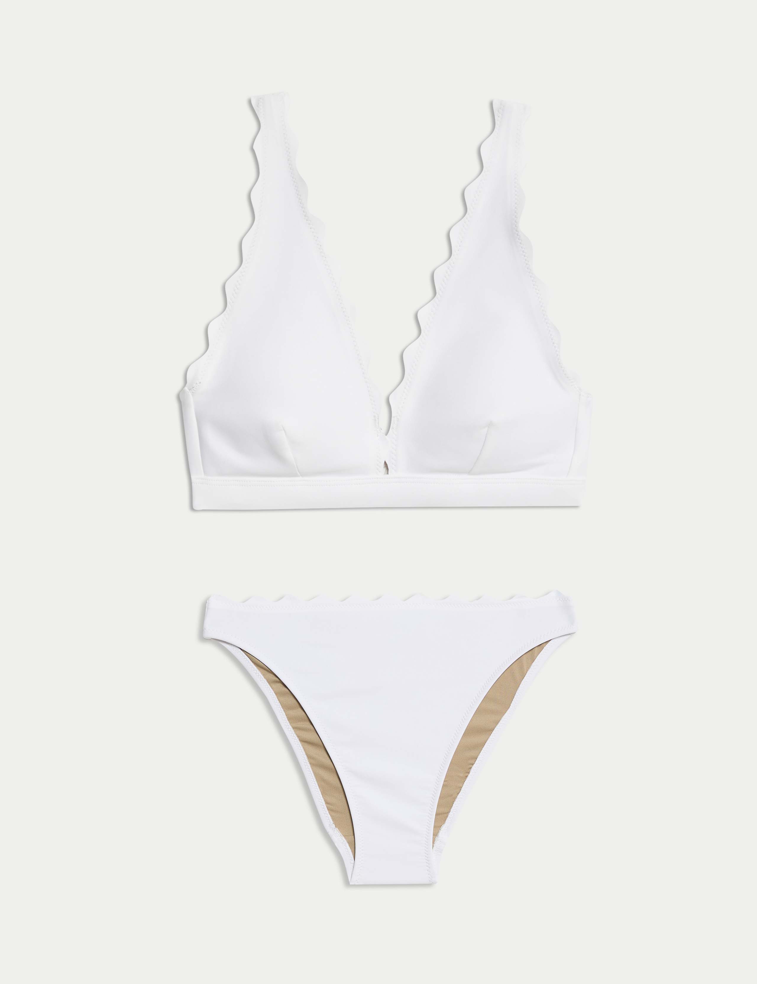 Neoprene Scallop Bikini Set 1 of 6